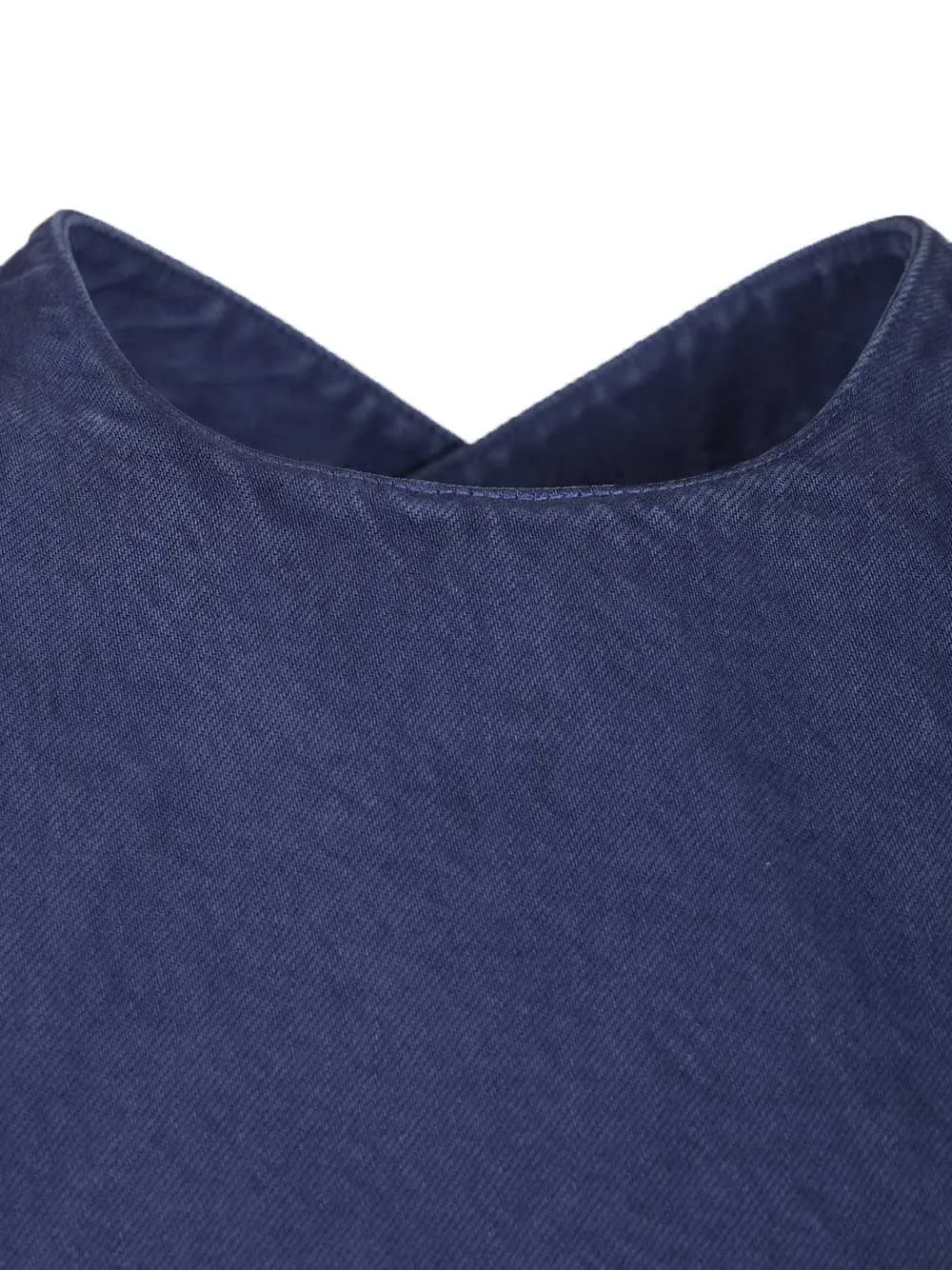Gabardine Mini Dress Blue sold by Wanan Luxury product image thumbnail 4