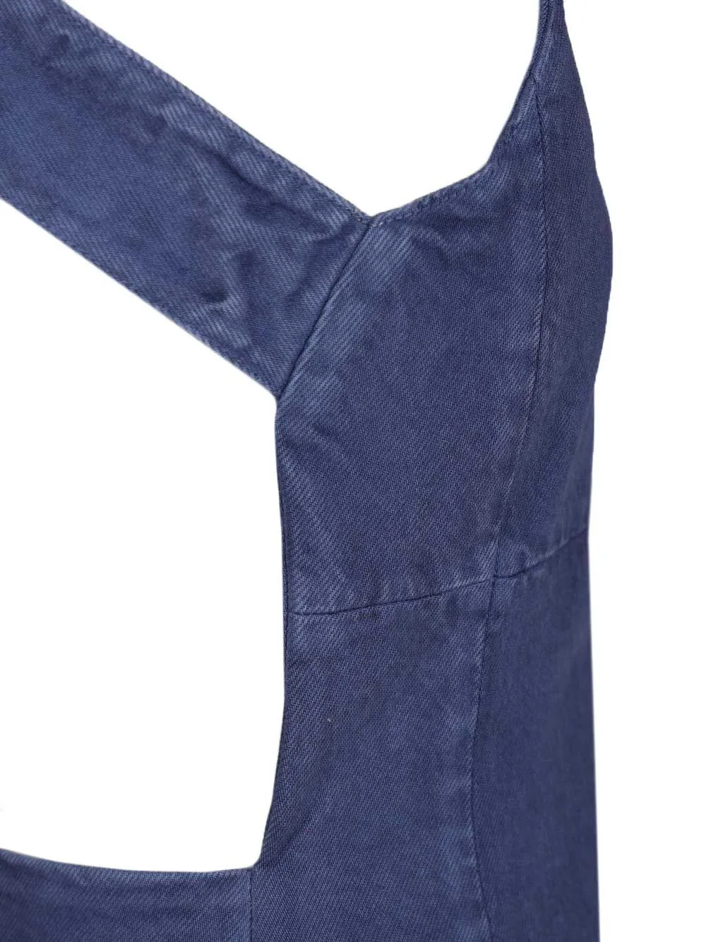 Gabardine Mini Dress Blue sold by Wanan Luxury product image thumbnail 5