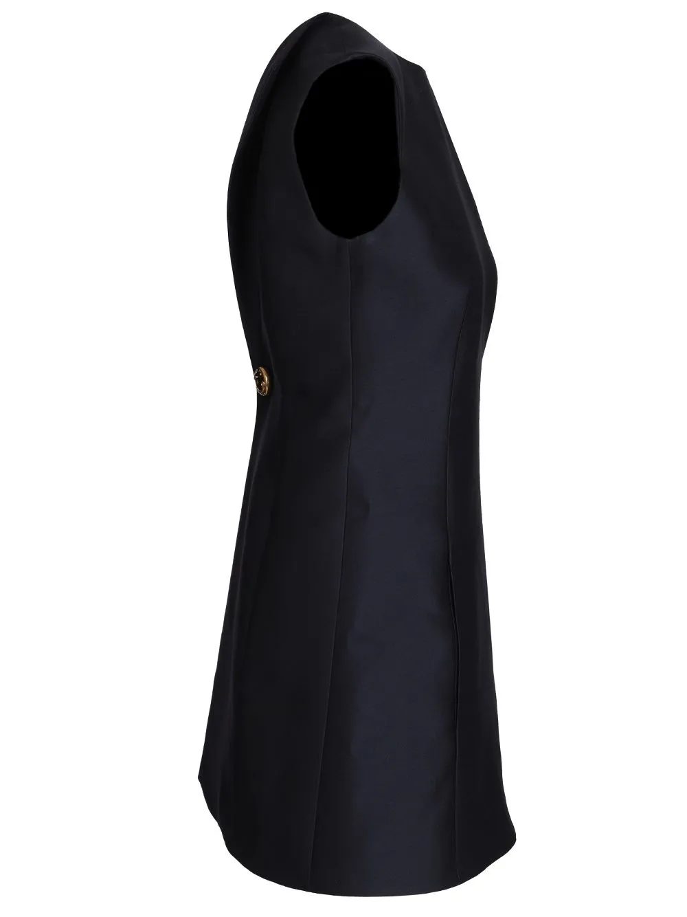 Mini Abito A Trapezio In Lana E Seta Dresses Blue sold by Wanan Luxury product image thumbnail 3
