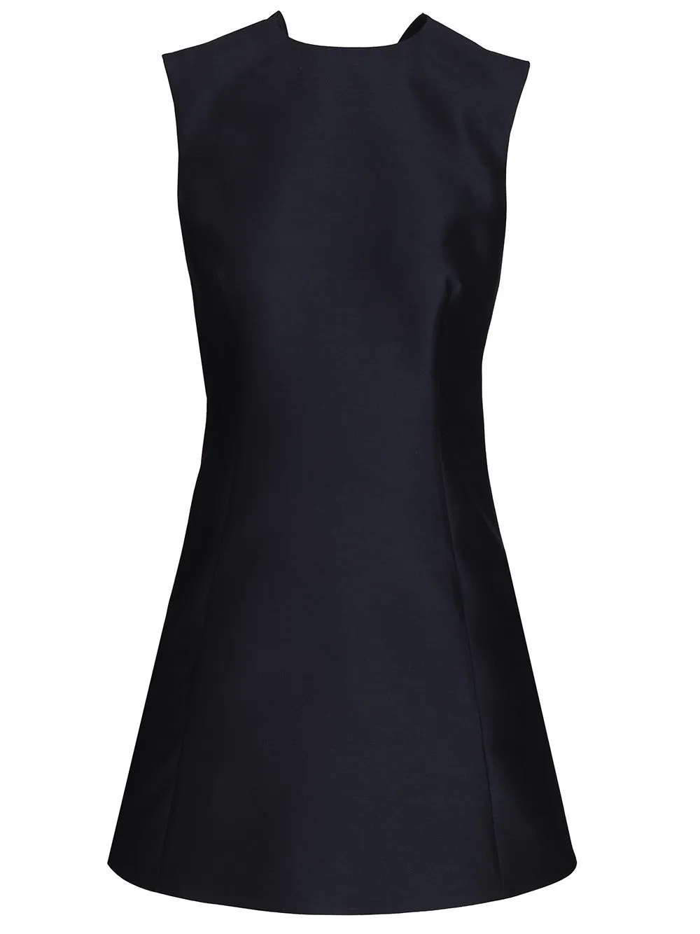 Mini Abito A Trapezio In Lana E Seta Dresses Blue sold by Wanan Luxury