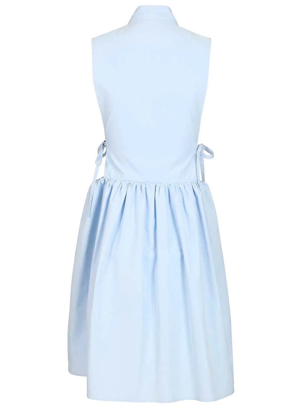 Sleeveless Poplin Dress Light blue sold by Wanan Luxury product image thumbnail 2