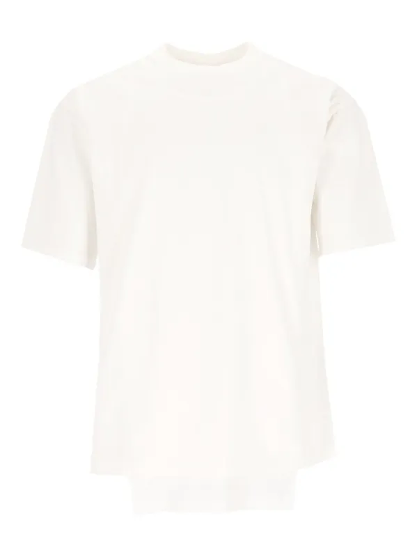 Double Layered T-Shirt White made by Maison Margiela