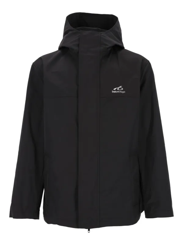 Windbreaker Jackets Black made by Balenciaga