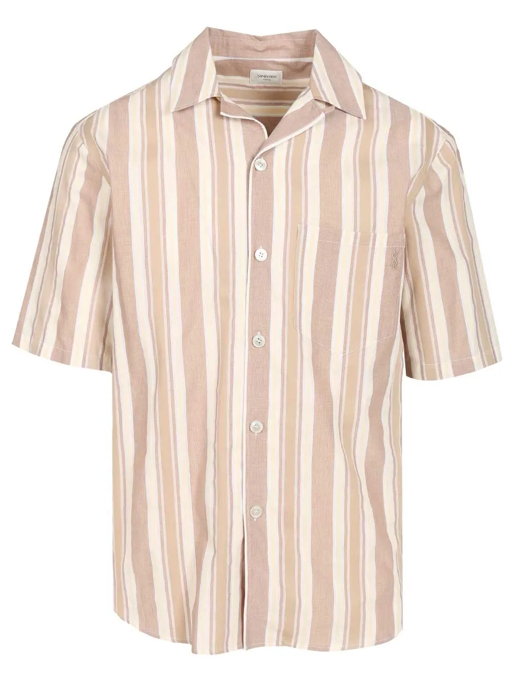 Striped Cotton Shirt Multicolor sold by Wanan Luxury