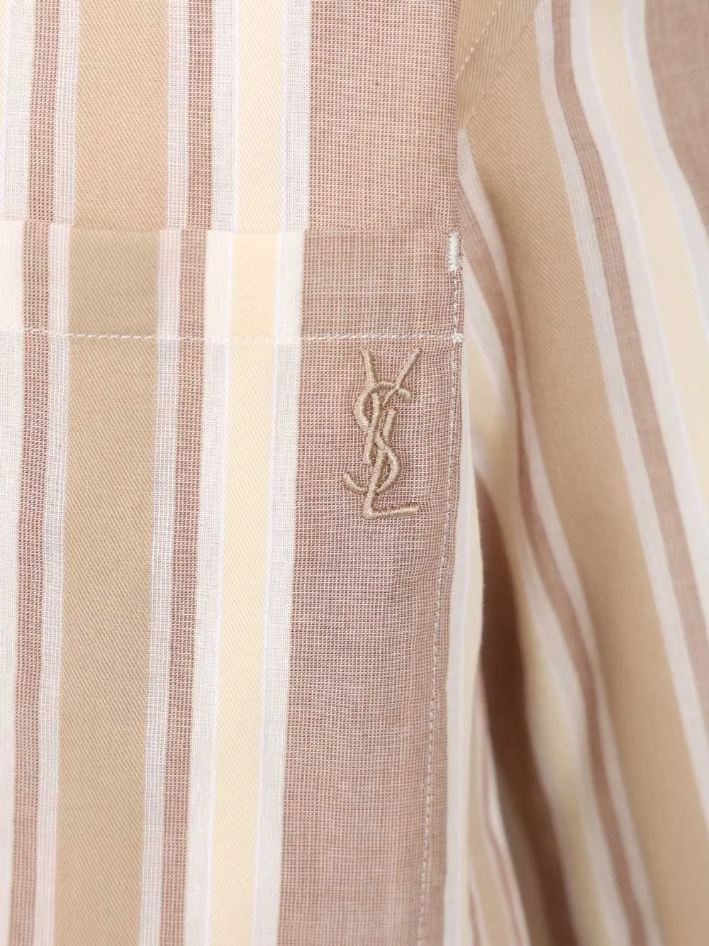 Striped Cotton Shirt Multicolor sold by Wanan Luxury product image thumbnail 5