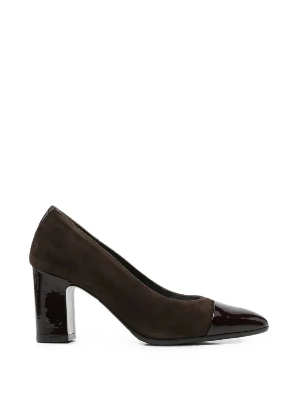 With Heel Brown made by Carel Paris