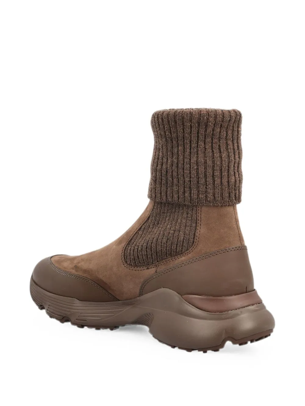 Leather Knitted Chelsea Boots sold by Wanan Luxury product image thumbnail 3