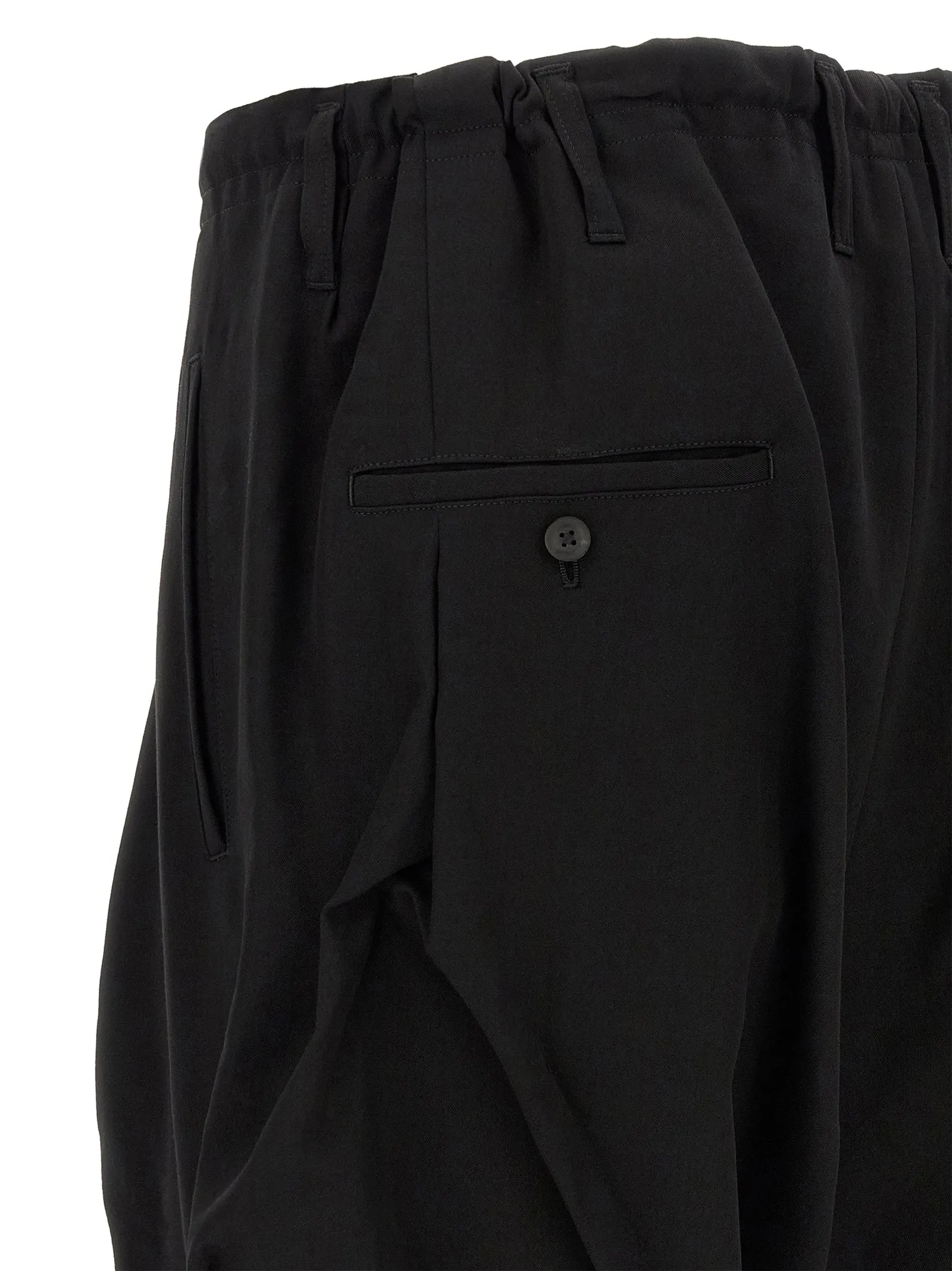 Tuck Pants Black sold by Wanan Luxury product image thumbnail 4