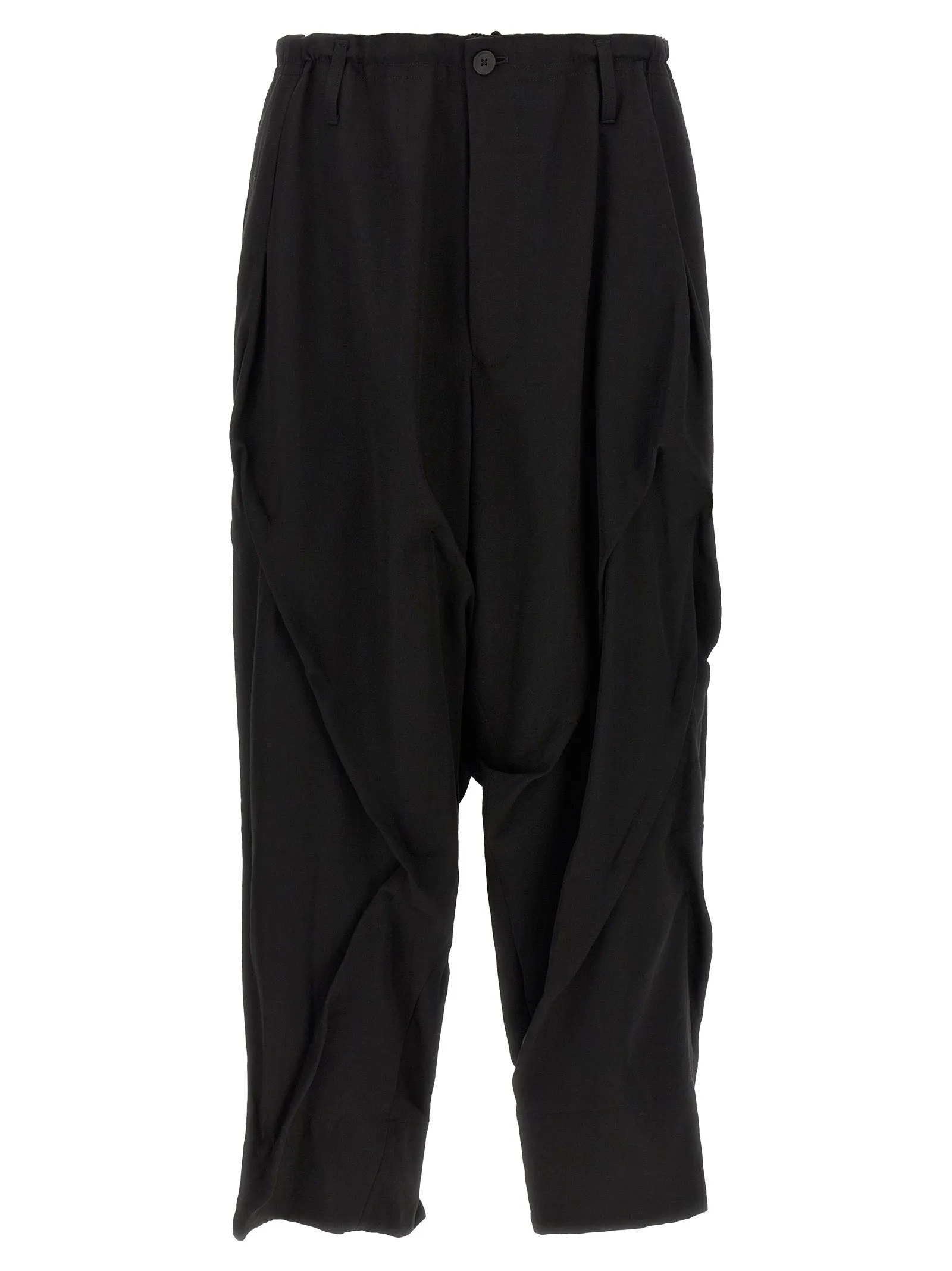 Tuck Pants Black sold by Wanan Luxury