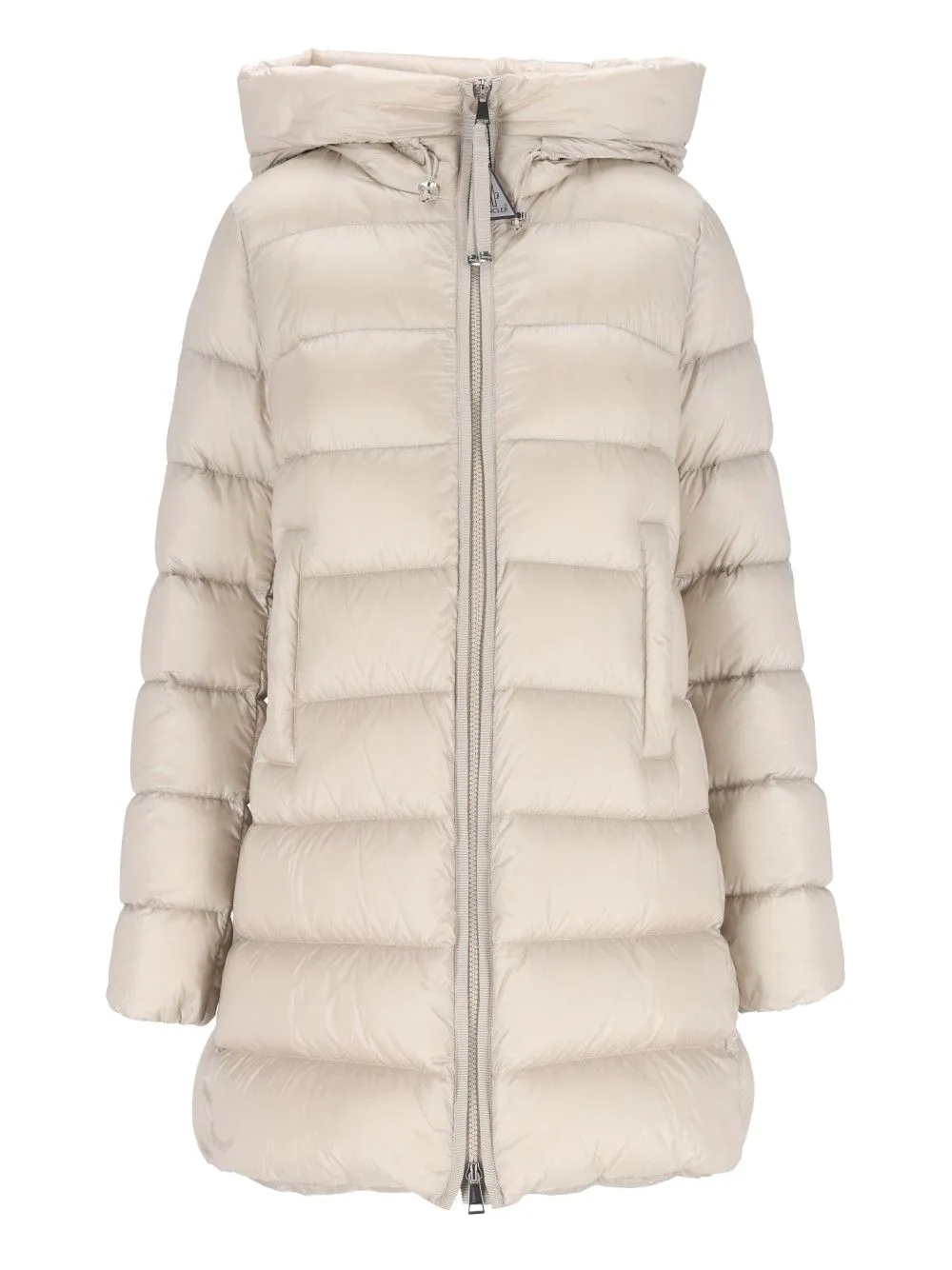 Suyenne Long Parka Jackets White sold by Wanan Luxury
