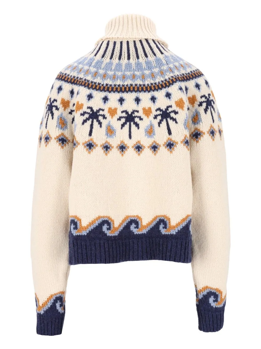 Sweet Winter Turtleneck Knitwear White sold by Wanan Luxury product image thumbnail 2