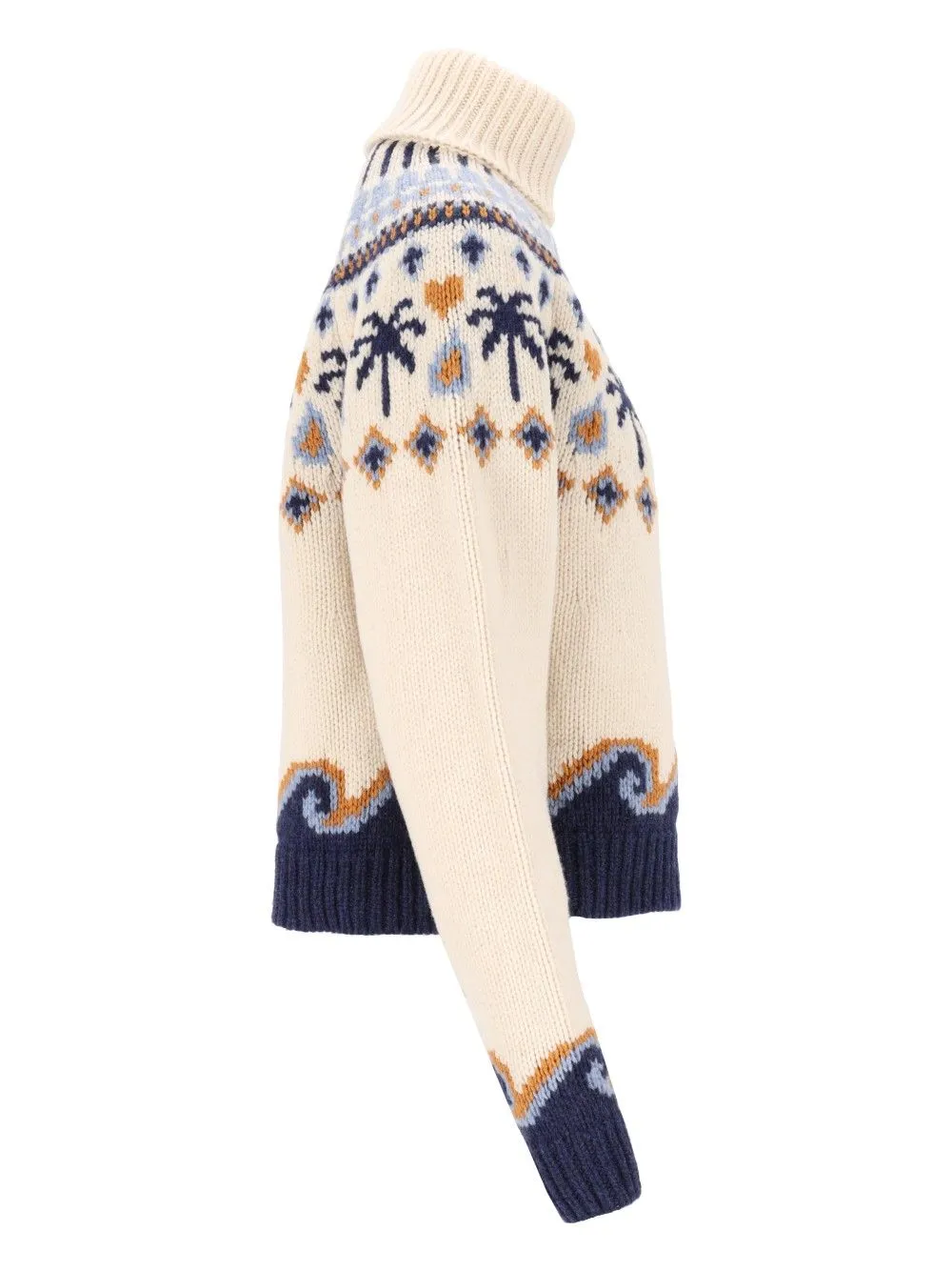 Sweet Winter Turtleneck Knitwear White sold by Wanan Luxury product image thumbnail 3
