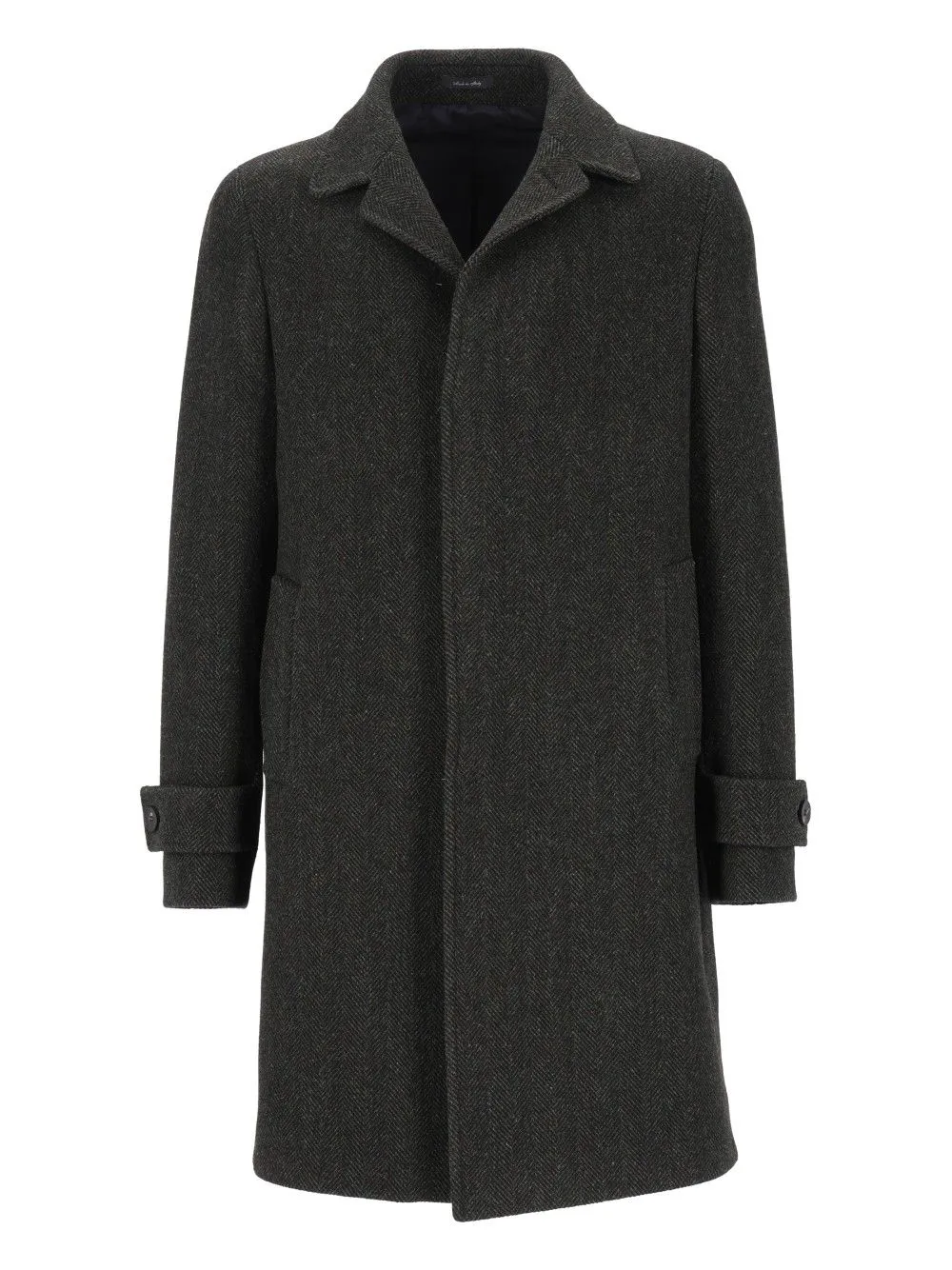 Cappotto Abbot.Coperta Resca 100 Lana Coats Green sold by Wanan Luxury