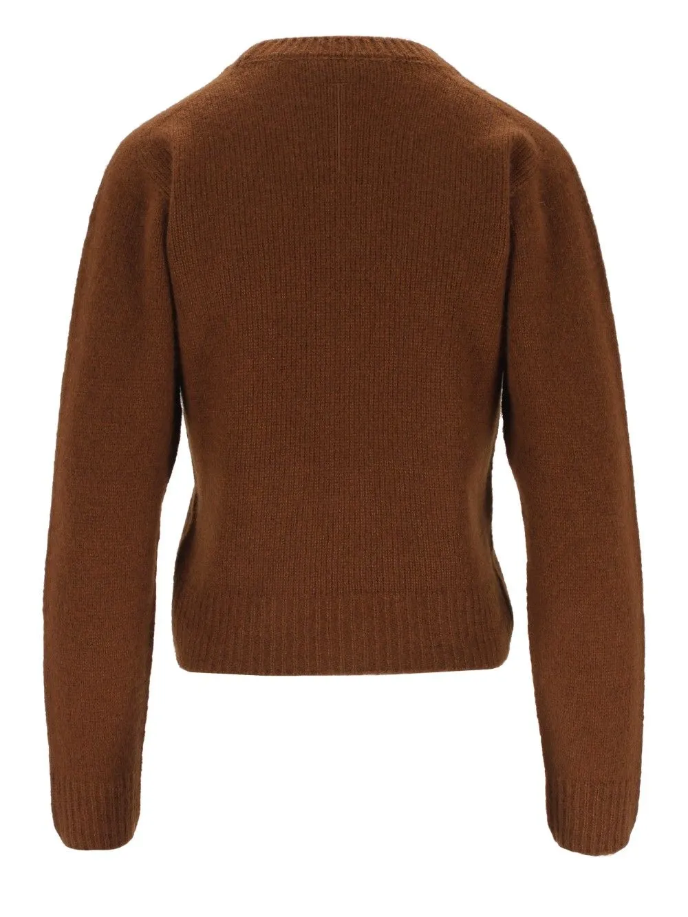 Seamless Ultrasoft Cashmere Silk - 5gg Classic Crewneck Knitwear Brown sold by Wanan Luxury product image thumbnail 2