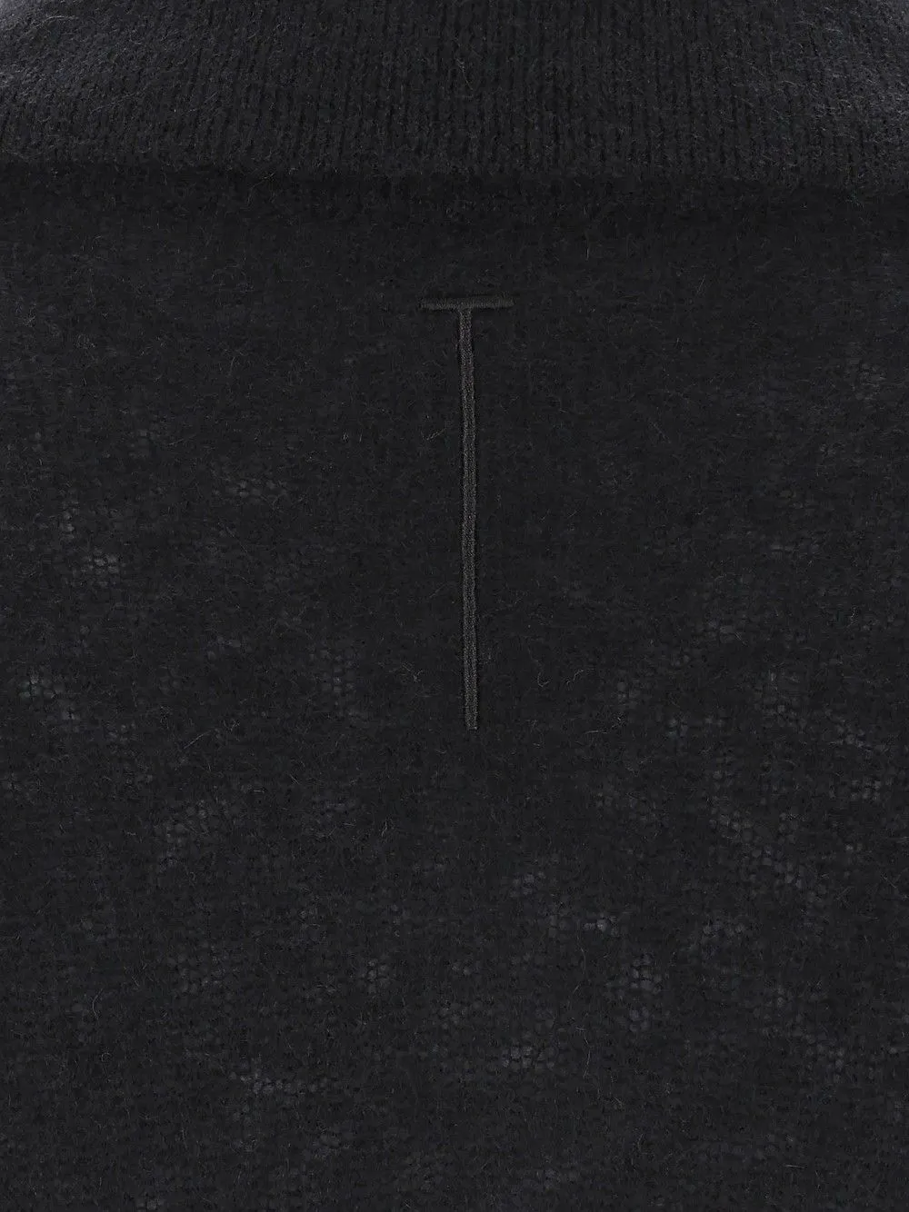Seamless Ultrasoft Cashmere Silk - 5gg & 6gg Polo Knitwear Black sold by Wanan Luxury product image thumbnail 5