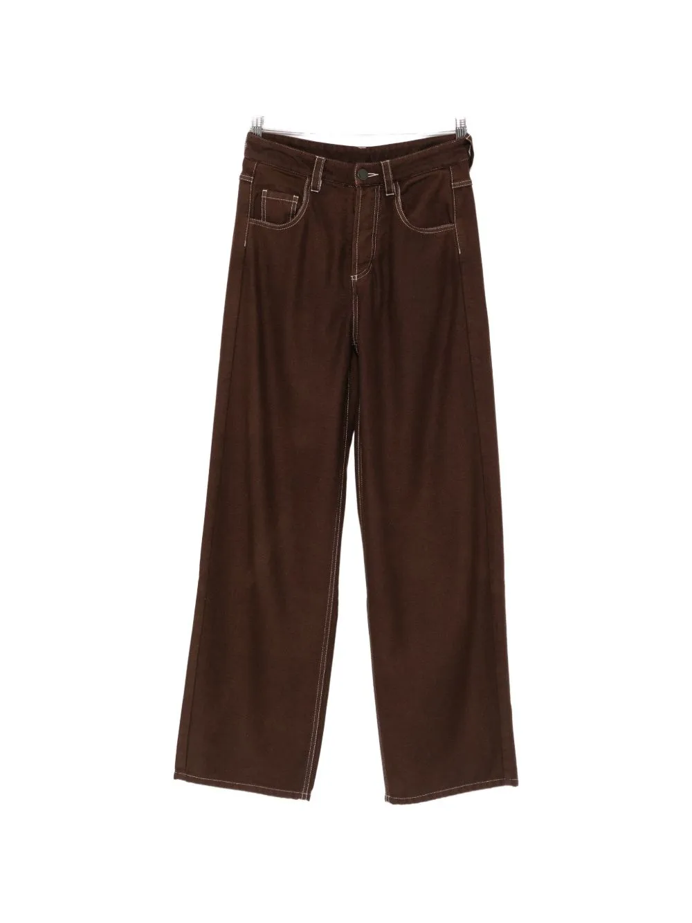 Phyllis Wool Blend Trousers sold by Wanan Luxury