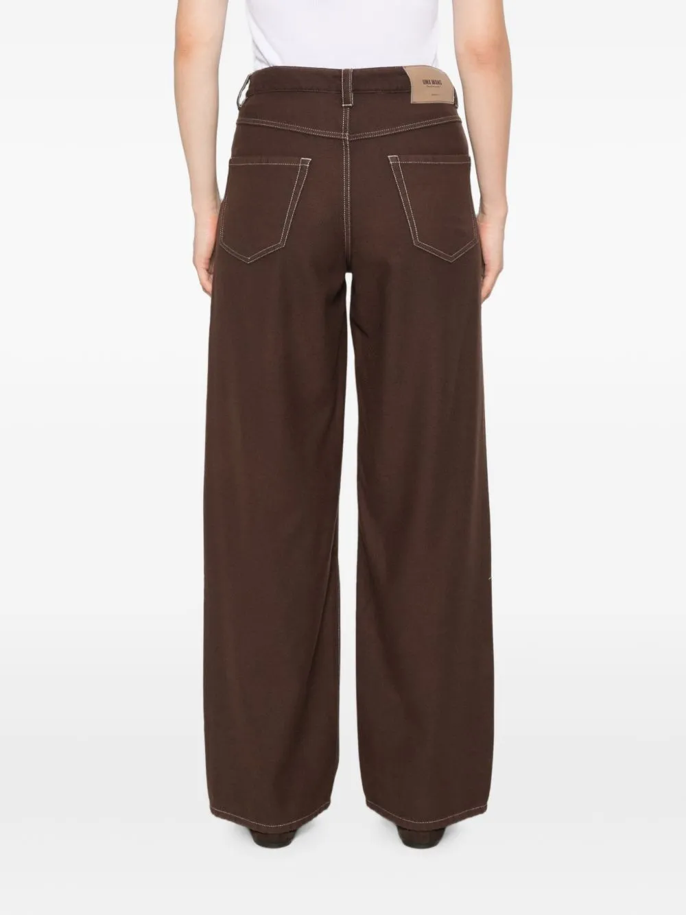 Phyllis Wool Blend Trousers sold by Wanan Luxury product image thumbnail 2