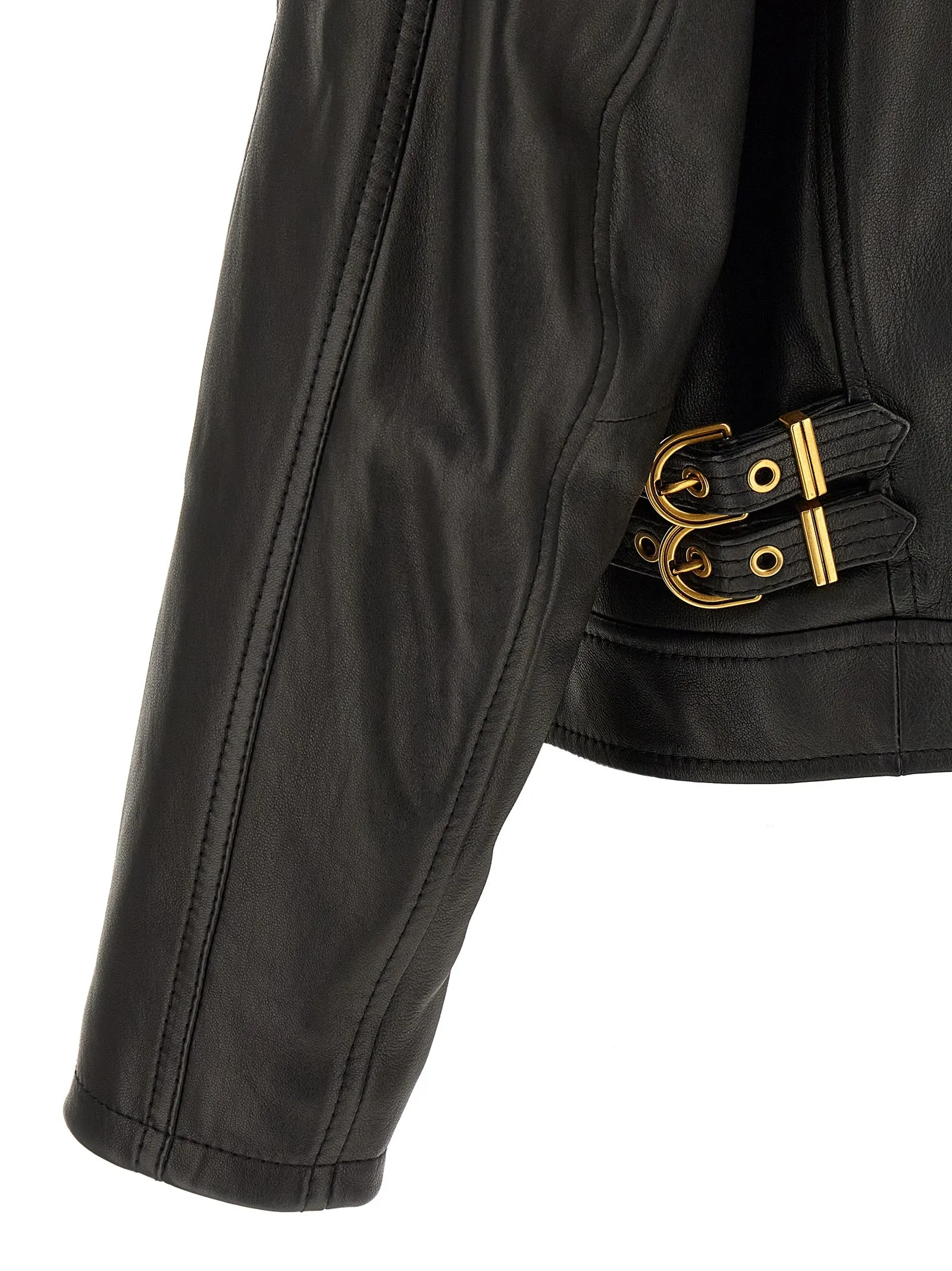 Biker Jacket Black sold by Wanan Luxury product image thumbnail 4