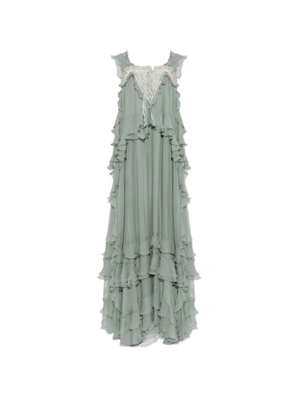 Silk Maxi Dress sold by Wanan Luxury