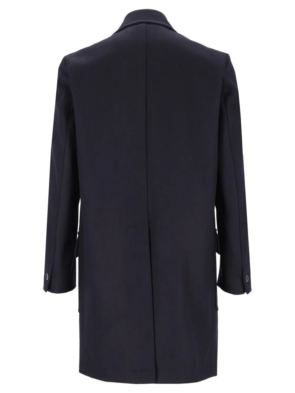 Cappotto Navale Caramal 75 Lana 25 Poliammide Coats Blue sold by Wanan Luxury product image thumbnail 2