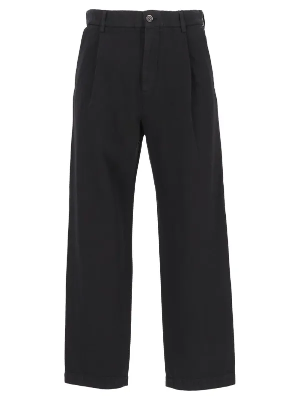 Pantalone Mazenga Maretta 100 Cotone Trousers Black made by Barena