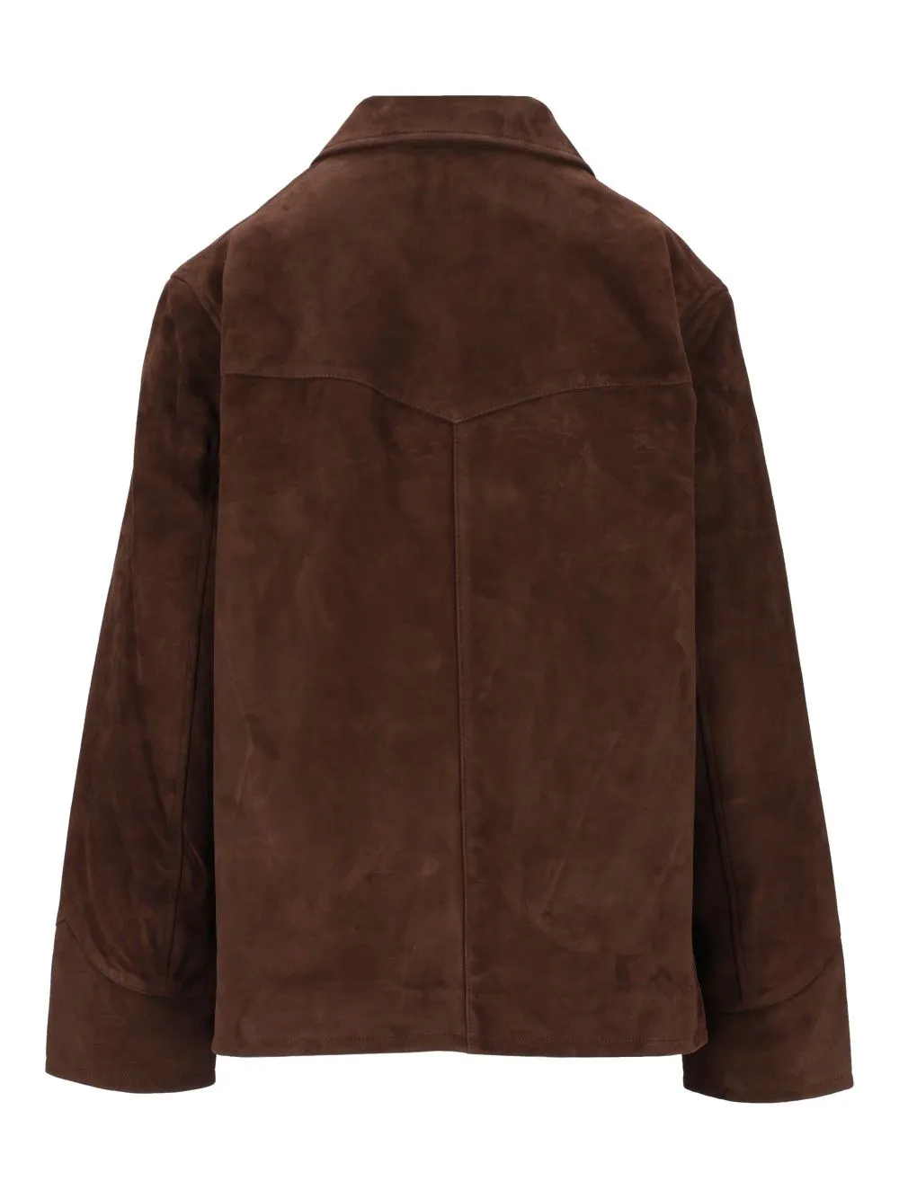 Suede Blazer Jackets Brown sold by Wanan Luxury product image thumbnail 2