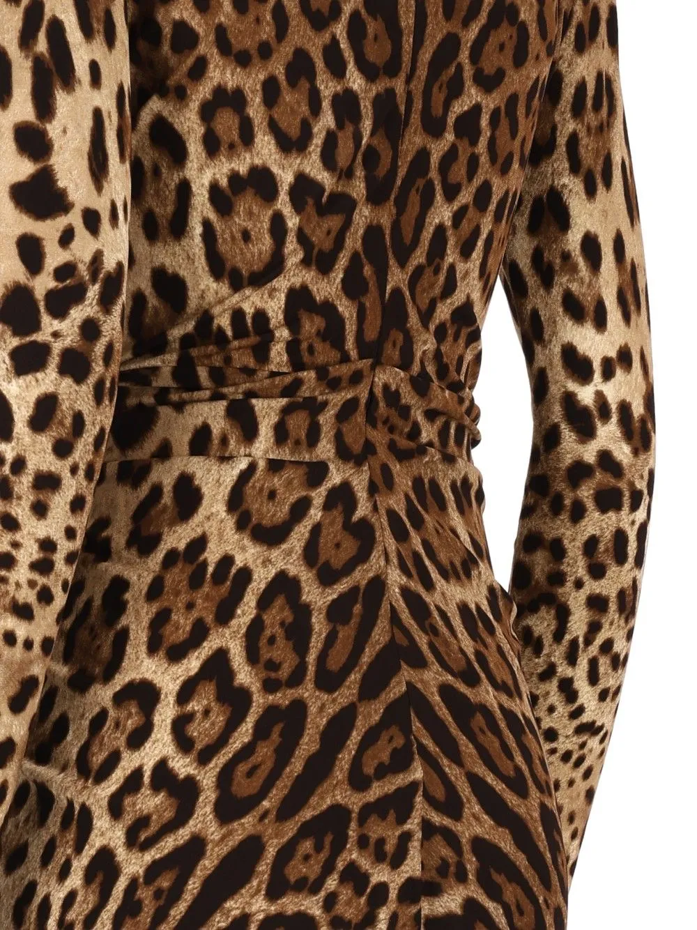 Long Sleeve Midi Dress Animalier sold by Wanan Luxury product image thumbnail 5