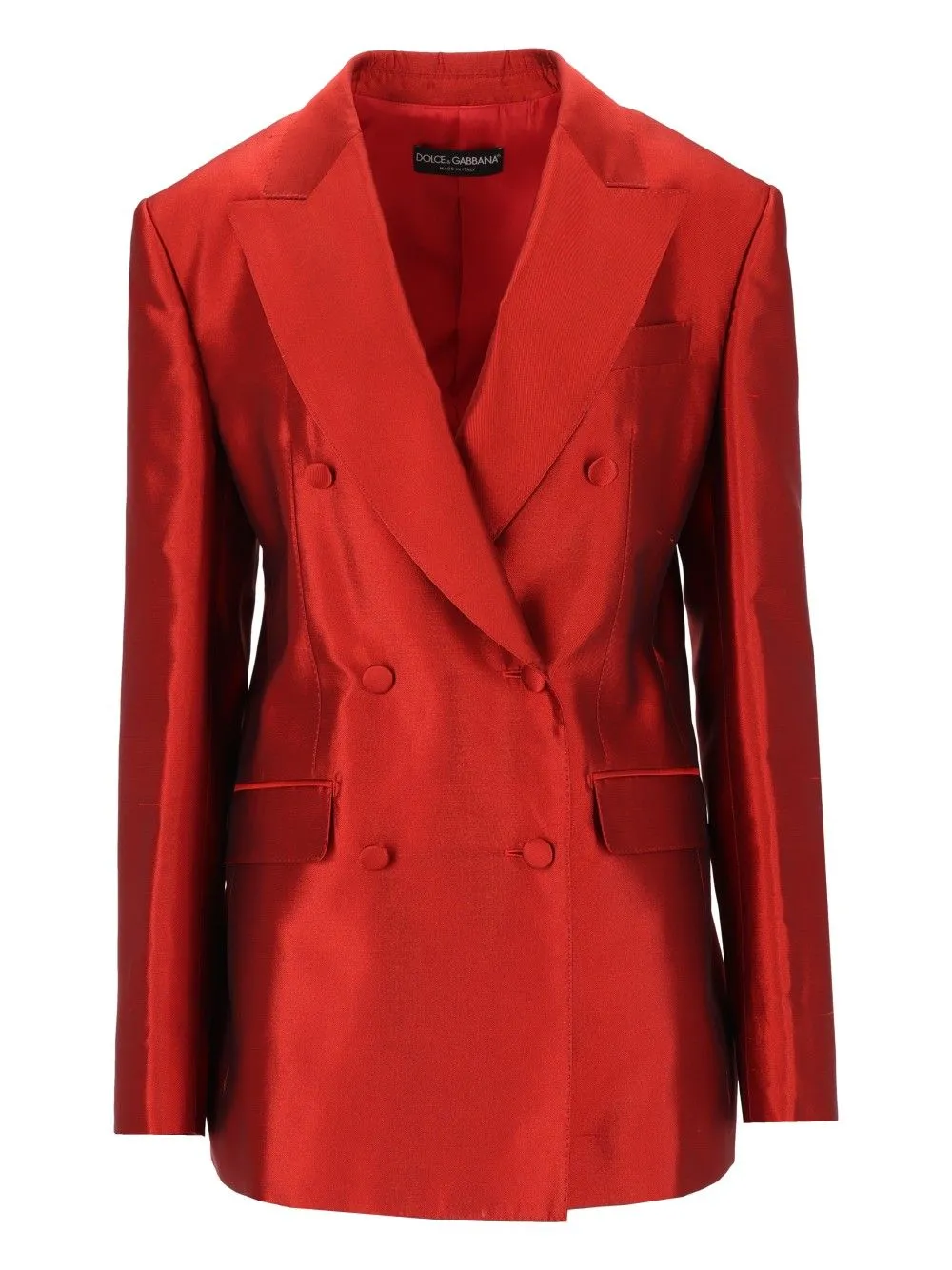 Double Breasted Blazer Jackets Red sold by Wanan Luxury