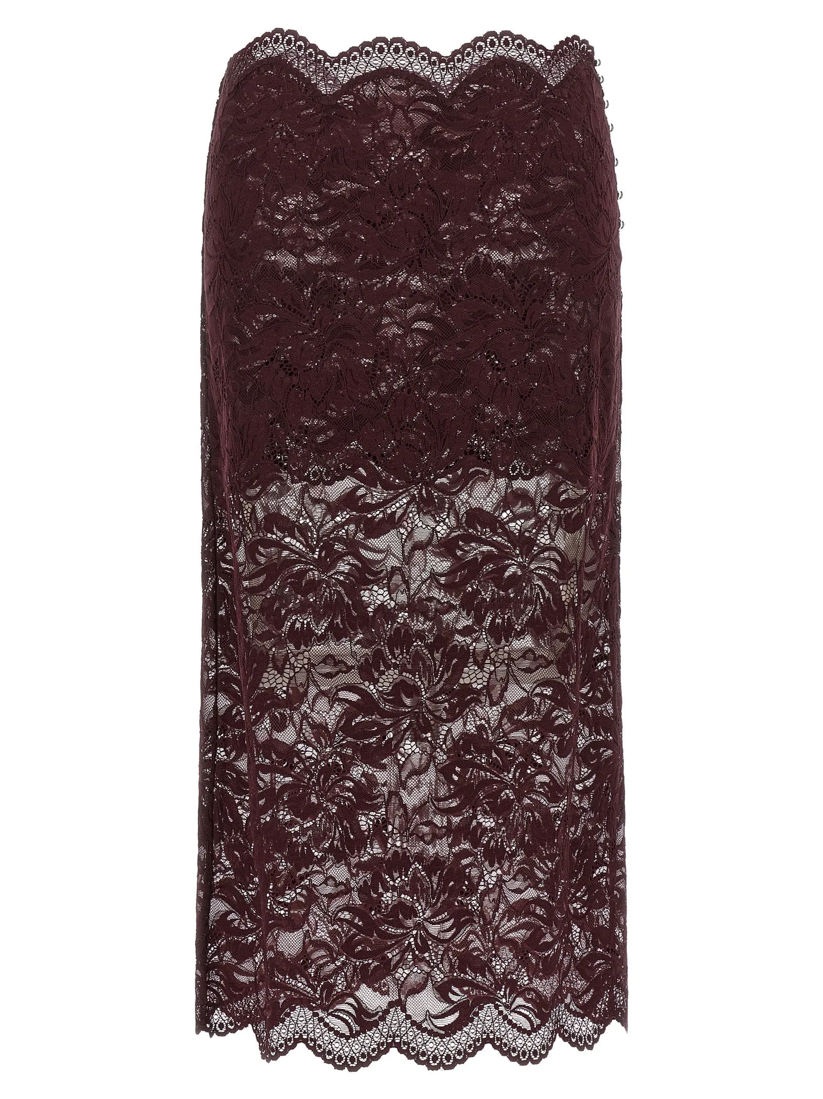 Lace Skirt Purple sold by Wanan Luxury