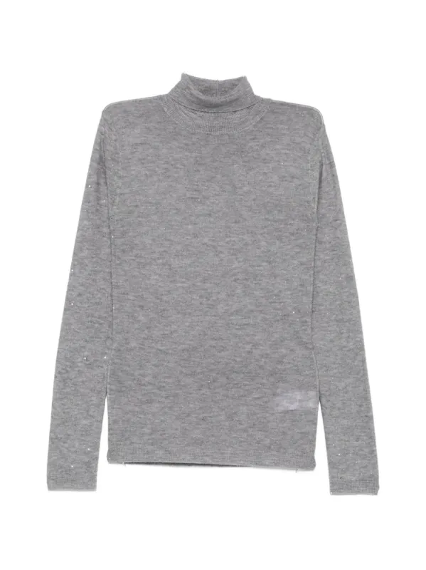 Wool Turtle-Neck Sweater made by Fabiana Filippi