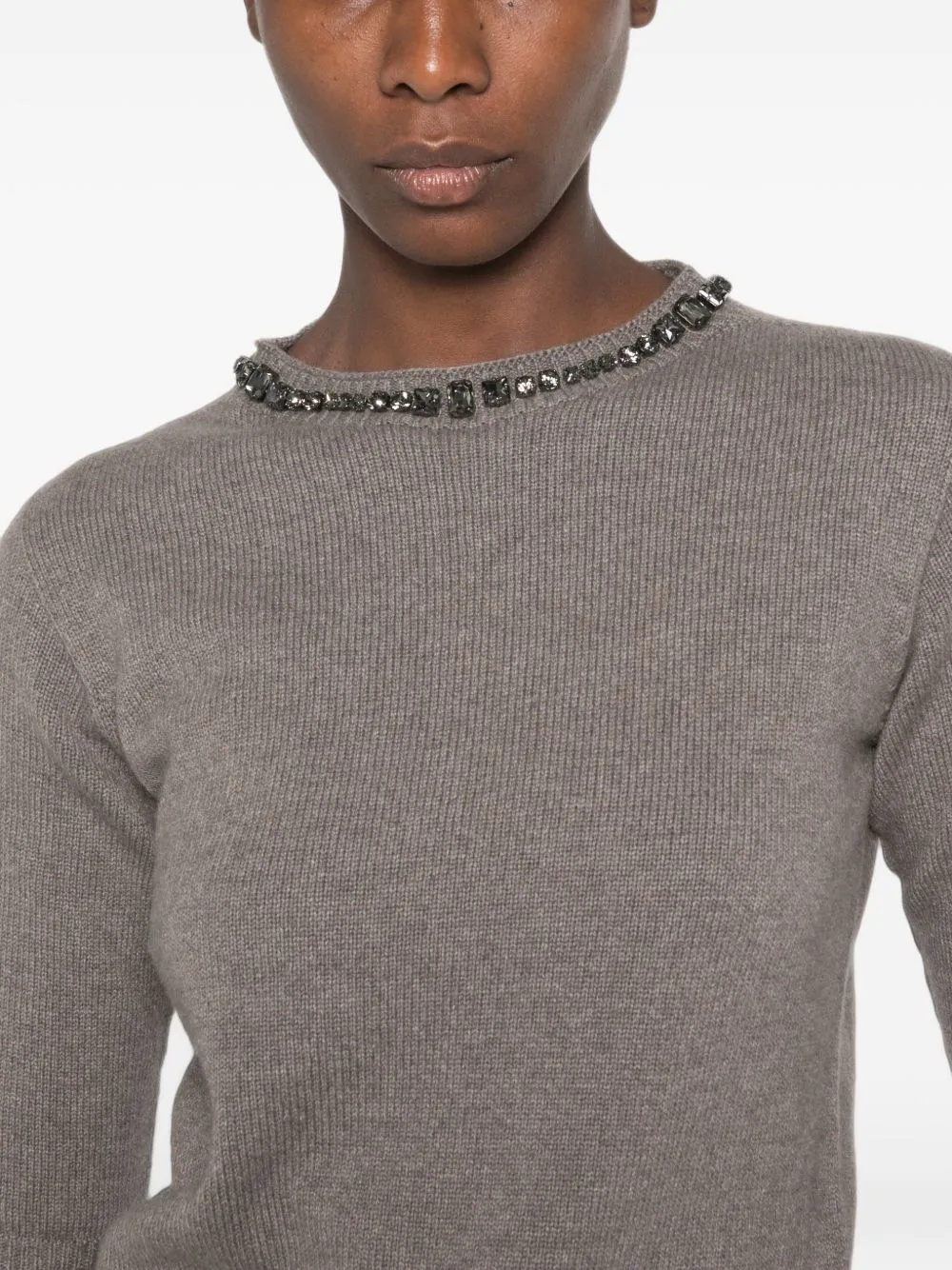 Wool Crewneck Sweater sold by Wanan Luxury product image thumbnail 3