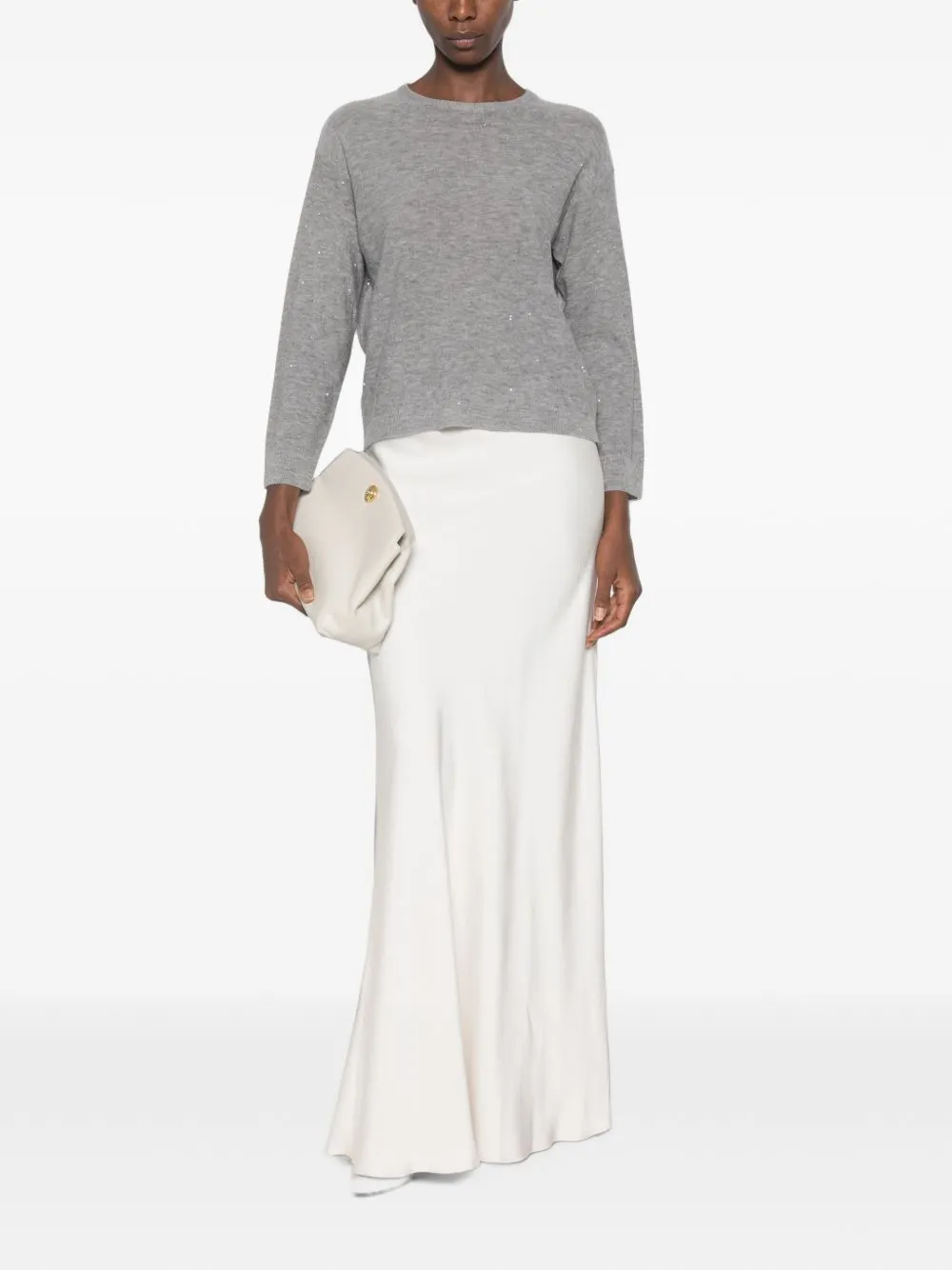 Wool Crewneck Sweater sold by Wanan Luxury