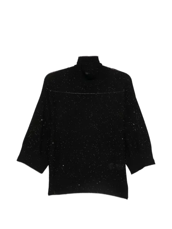 Wool Turtle-Neck Sweater made by Fabiana Filippi