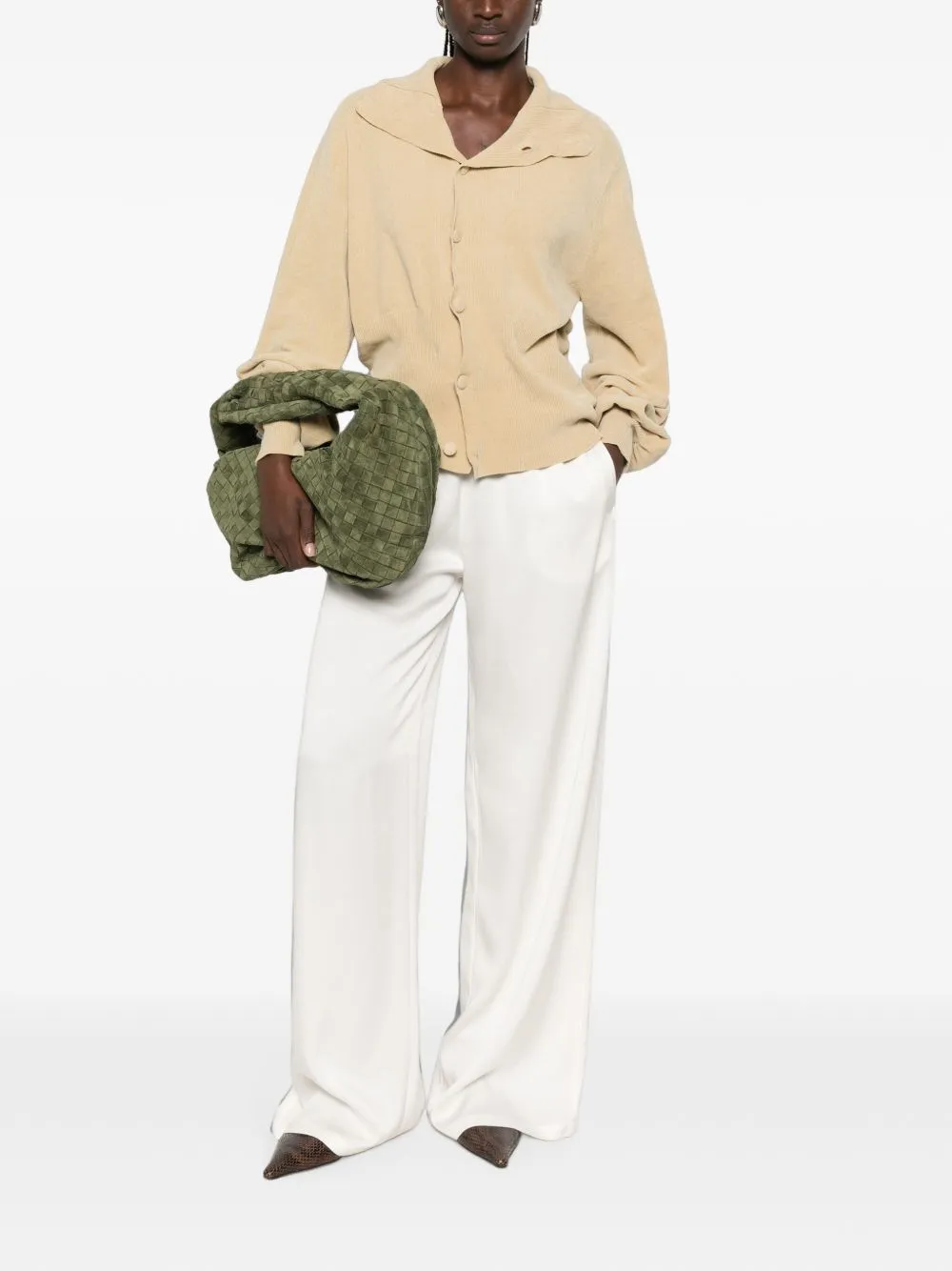 Wide-Leg Trousers sold by Wanan Luxury product image thumbnail 2