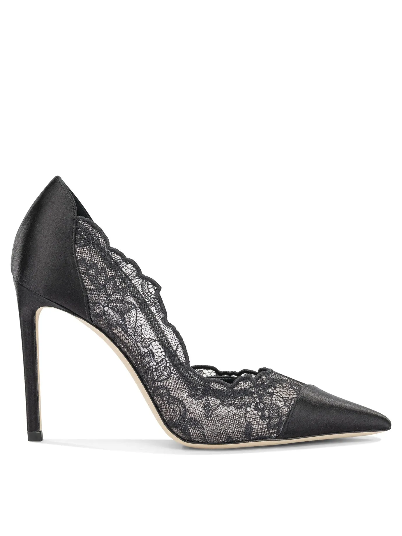 Brigitte 100mm Heeled Shoes Black sold by Wanan Luxury
