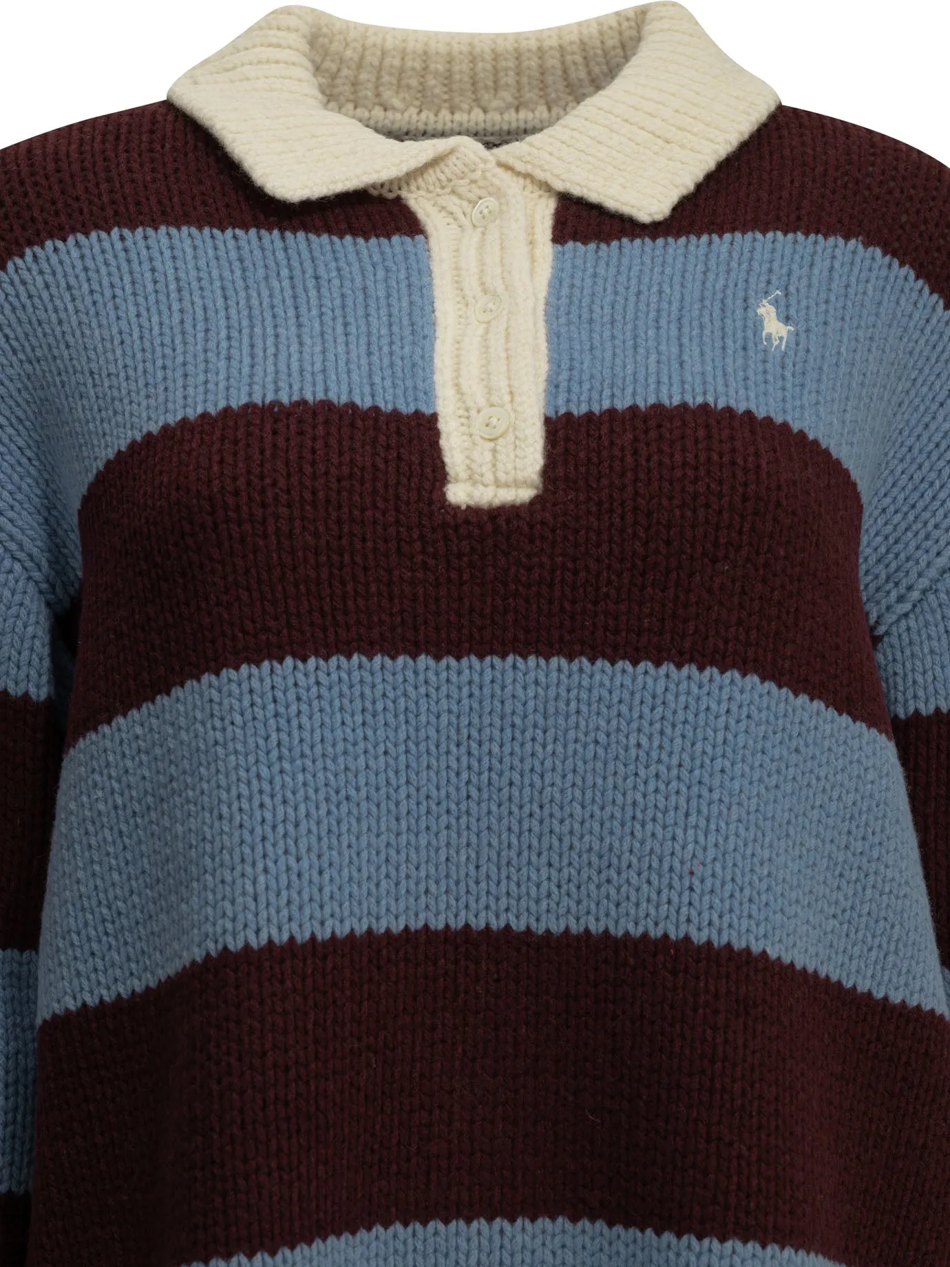 Rugby Knitwear Light Blue sold by Wanan Luxury product image thumbnail 3