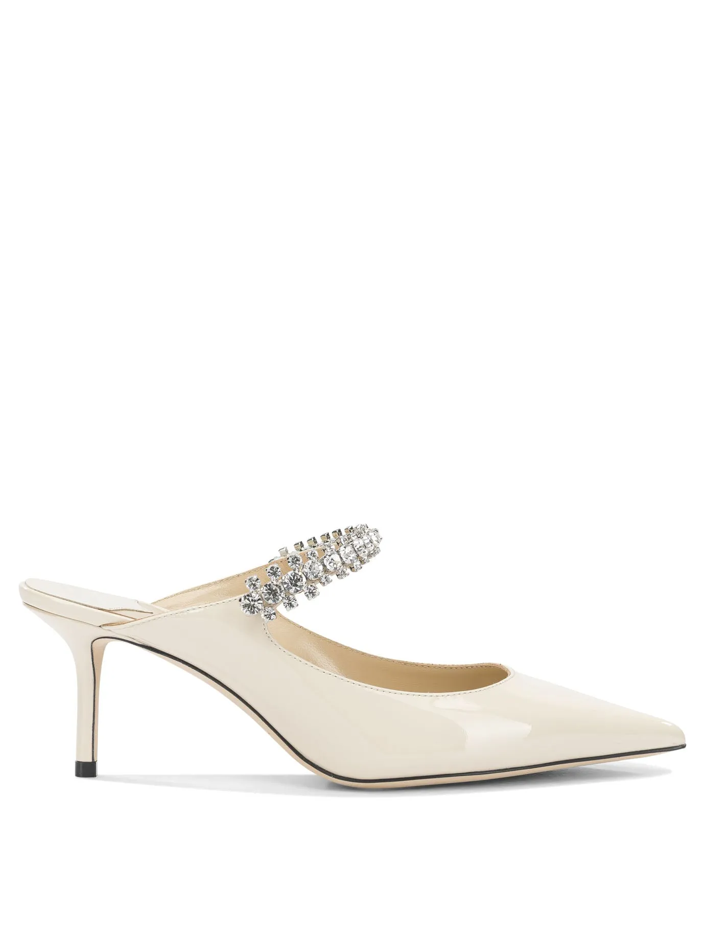 Bing 65mm Heeled Shoes White sold by Wanan Luxury