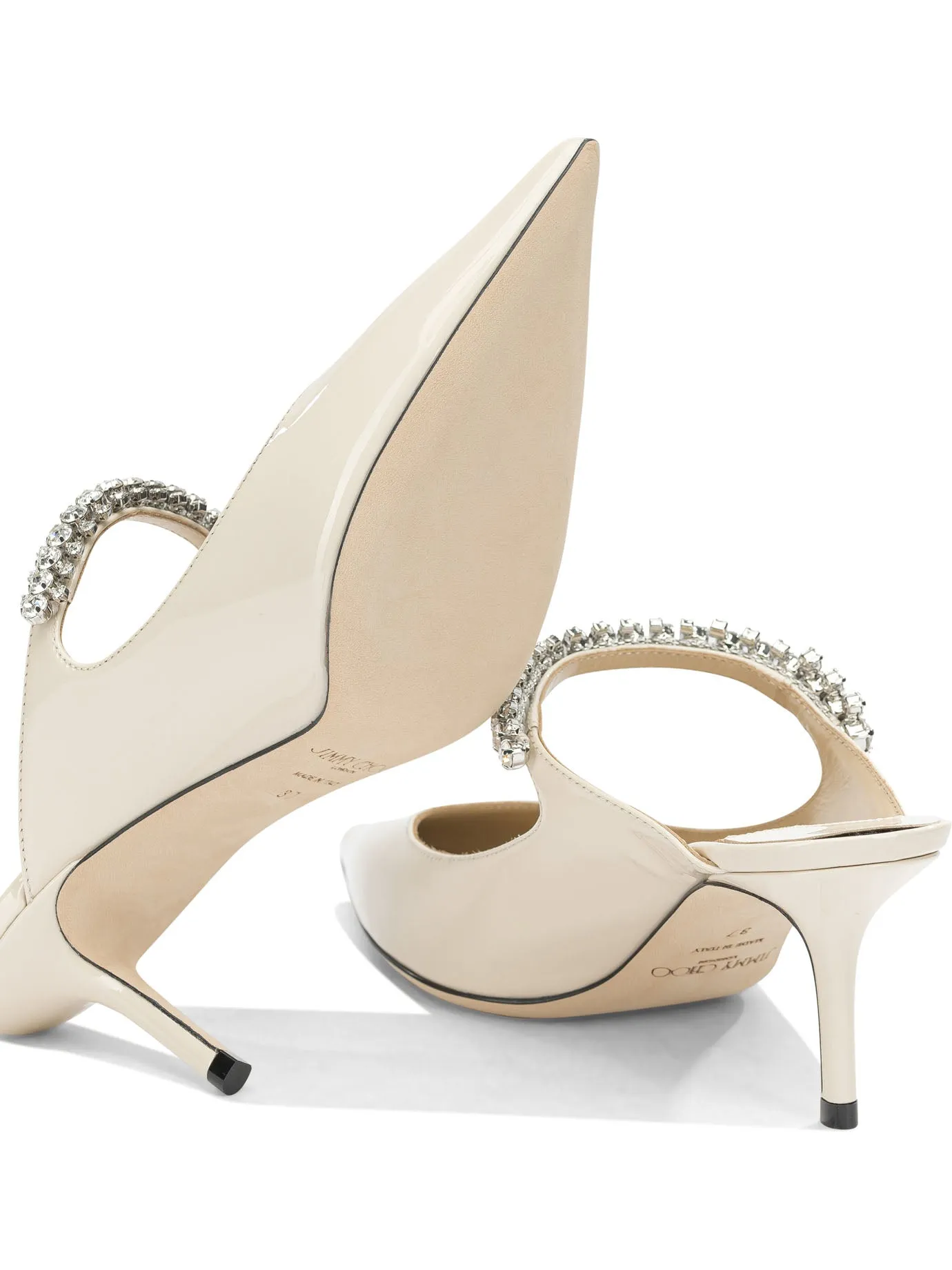 Bing 65mm Heeled Shoes White sold by Wanan Luxury product image thumbnail 5