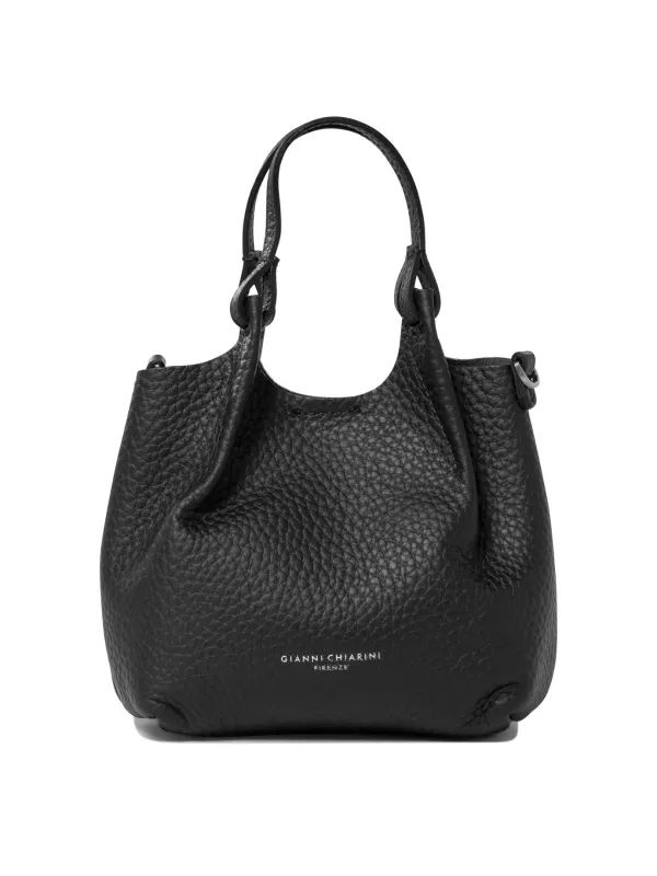 Handbags Black made by Gianni Chiarini