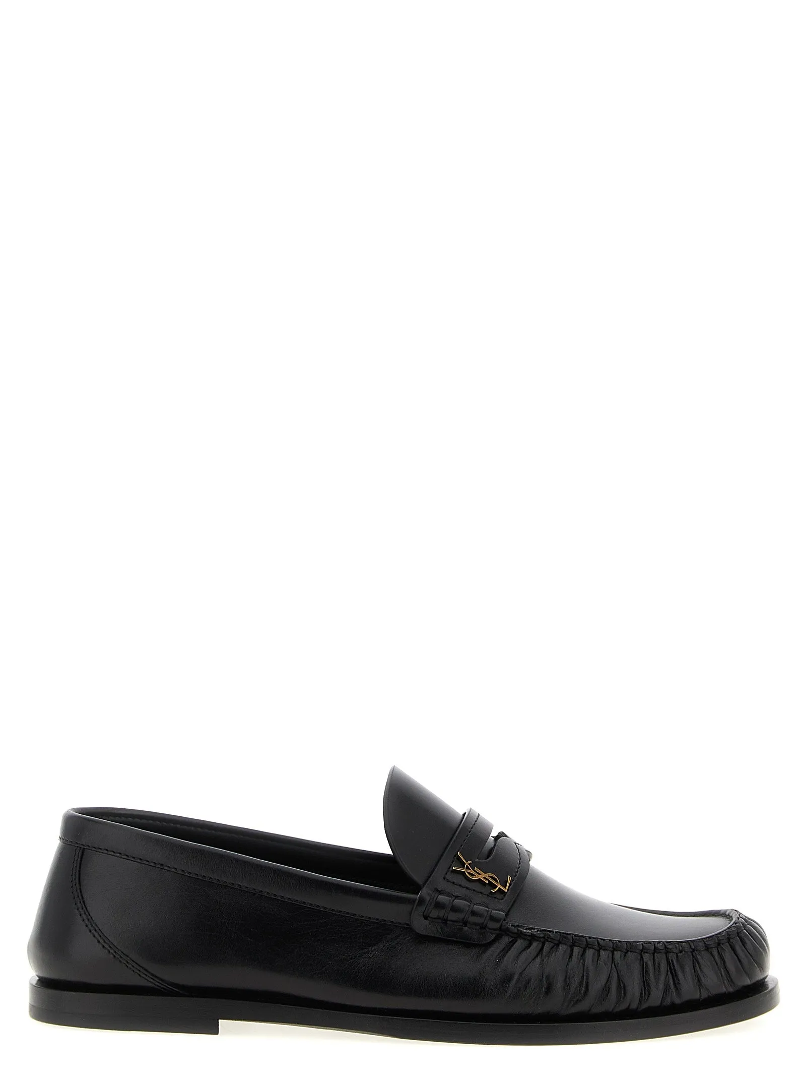 Laurent Loafers Black sold by Wanan Luxury