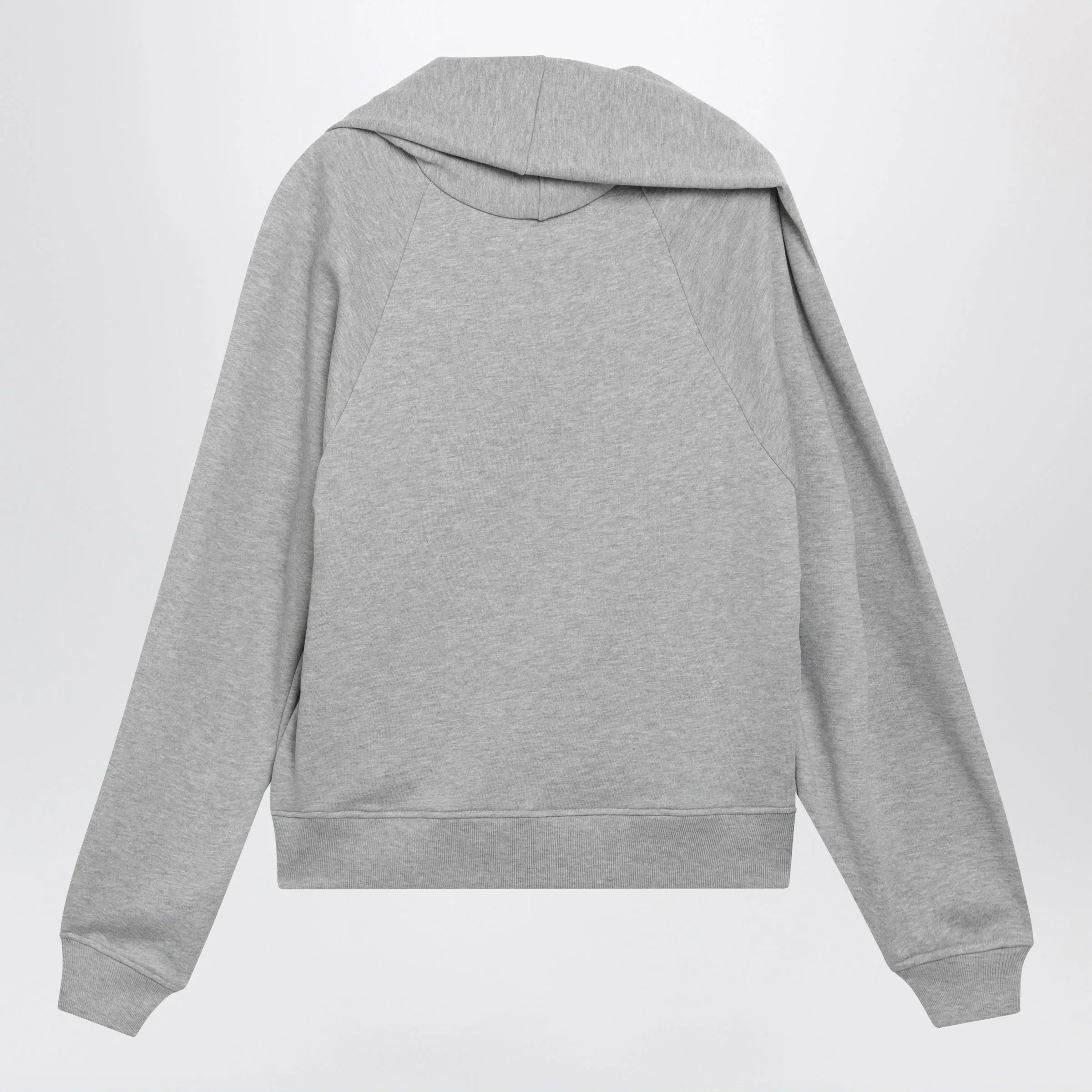 Mélange Grey Cotton Sweatshirt sold by Wanan Luxury product image thumbnail 2