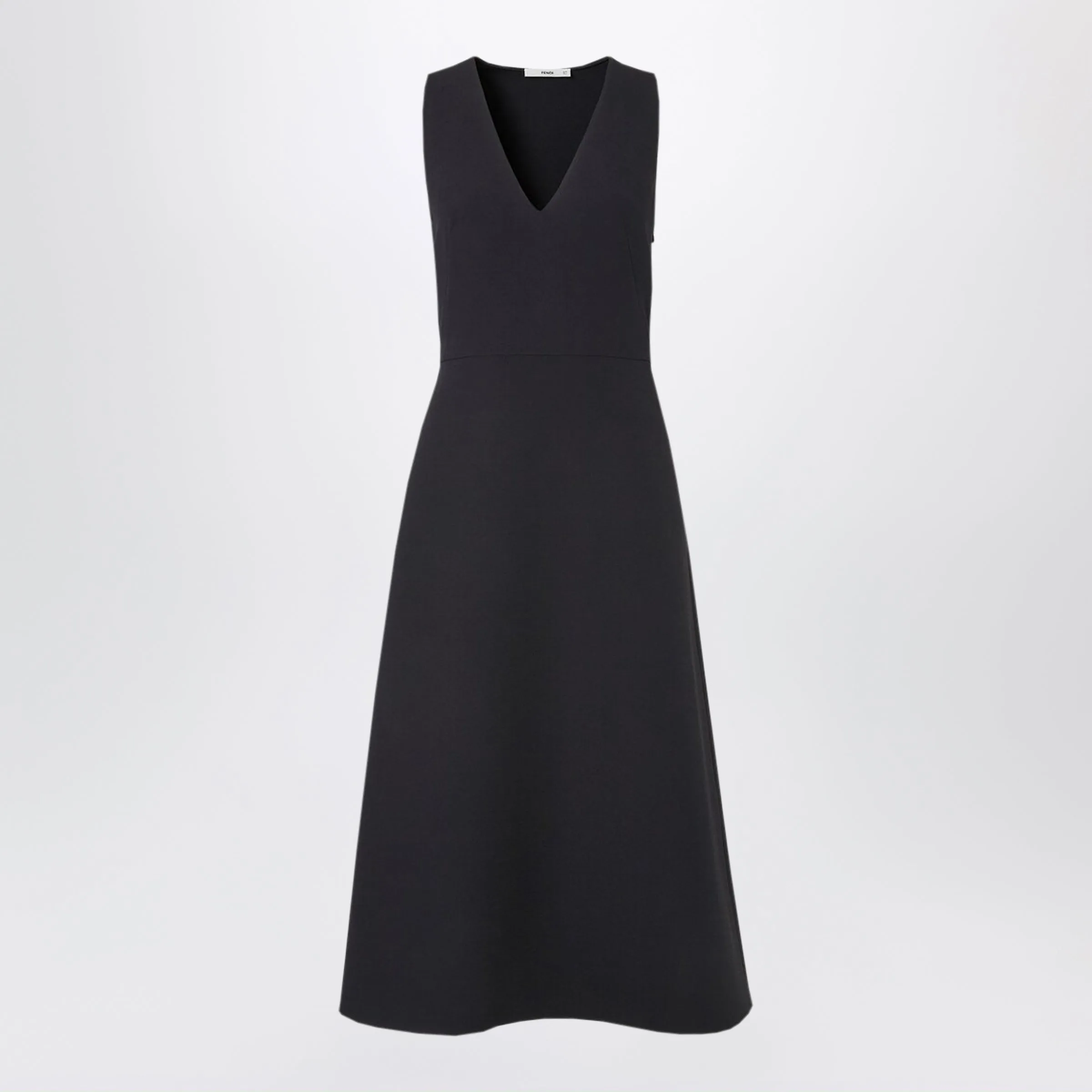 Black Silk And Wool Dress sold by Wanan Luxury