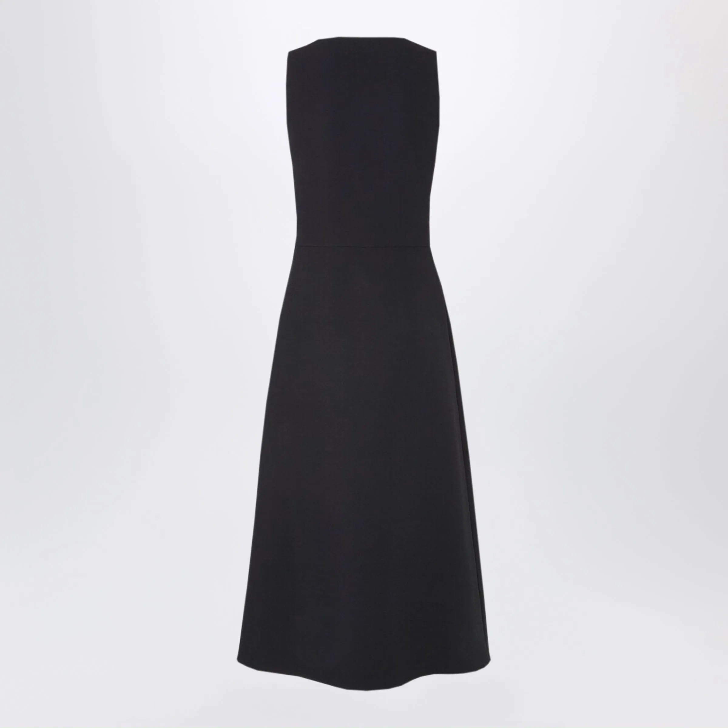 Black Silk And Wool Dress sold by Wanan Luxury product image thumbnail 2
