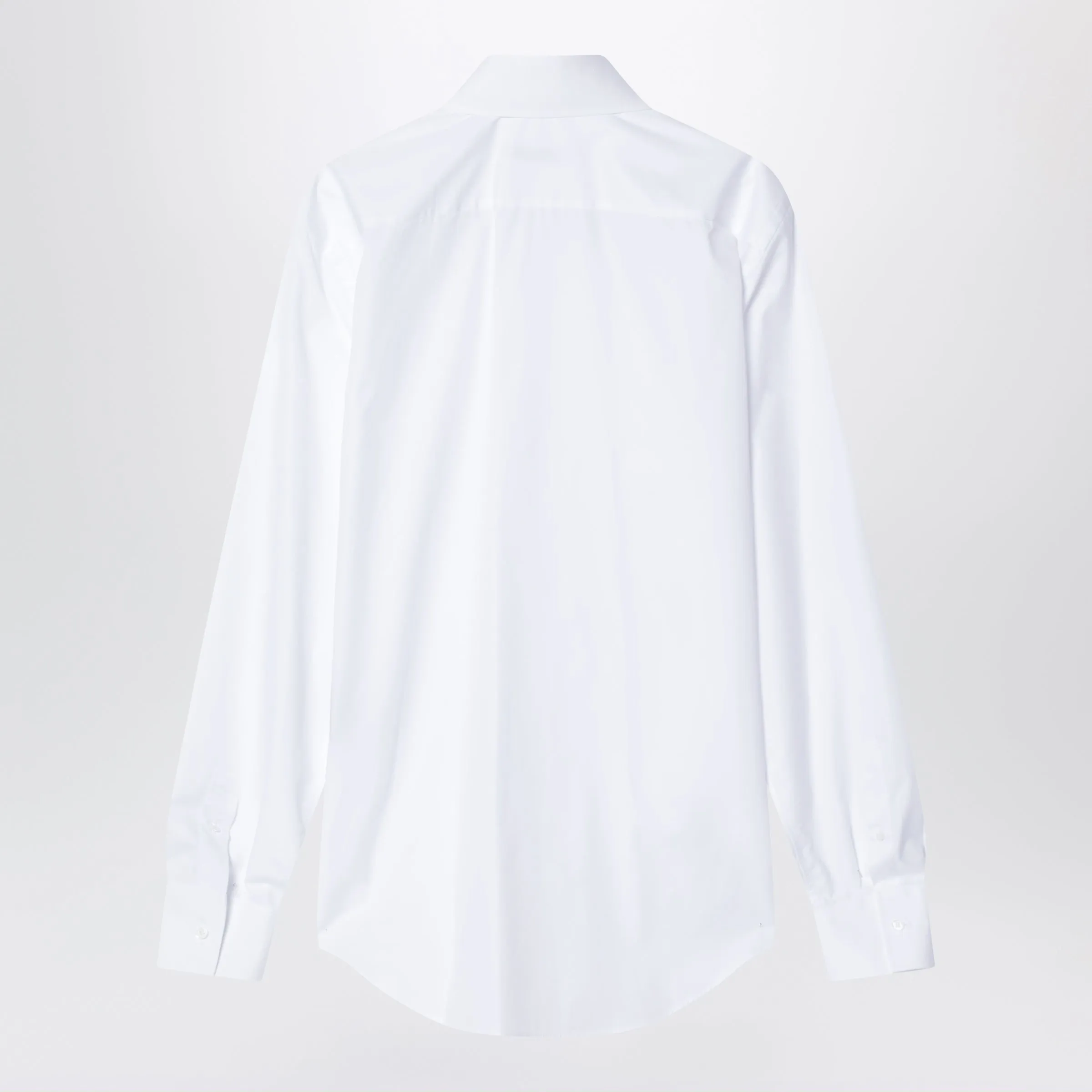 White Poplin Shirt sold by Wanan Luxury product image thumbnail 2