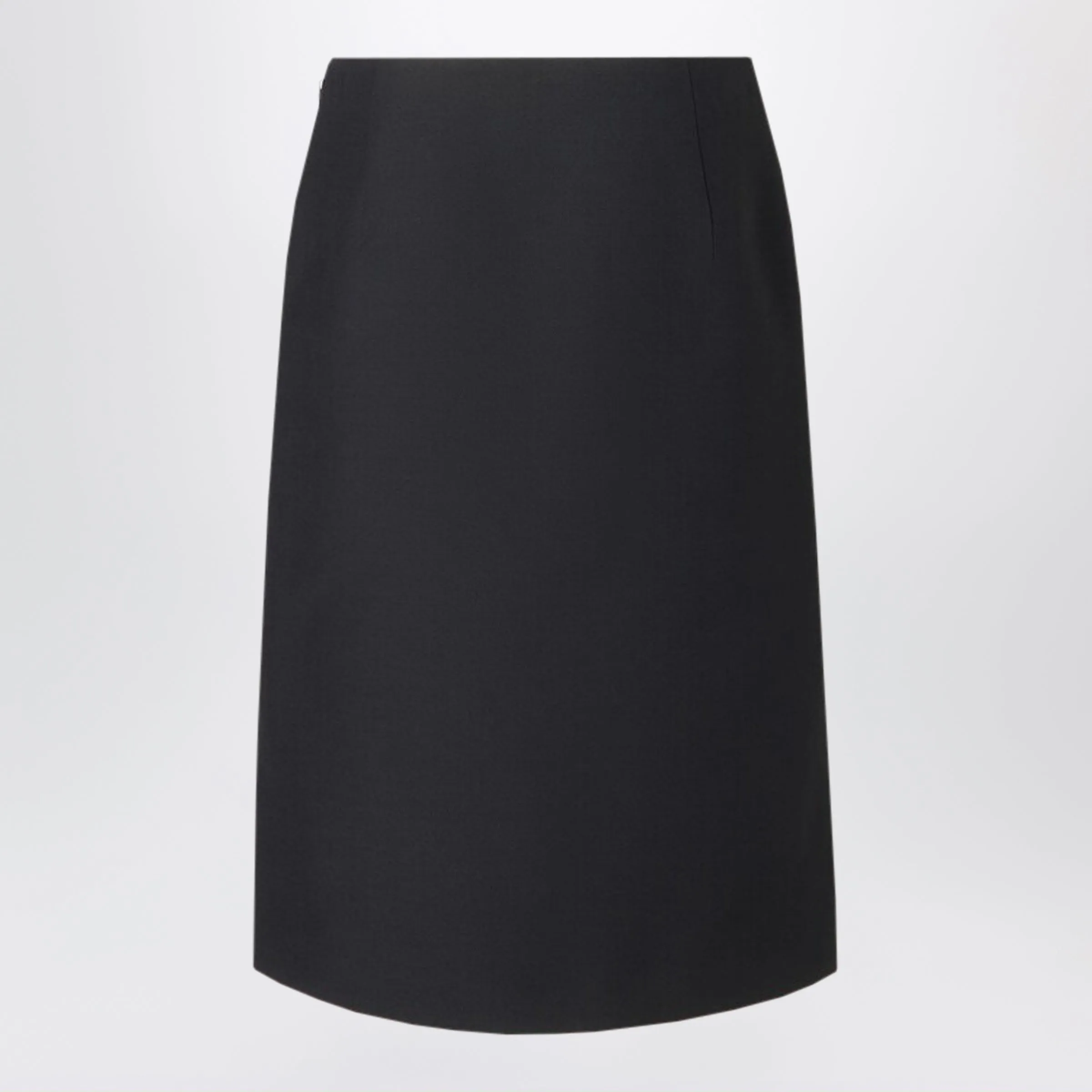 Black Silk And Wool Skirt sold by Wanan Luxury product image thumbnail 2