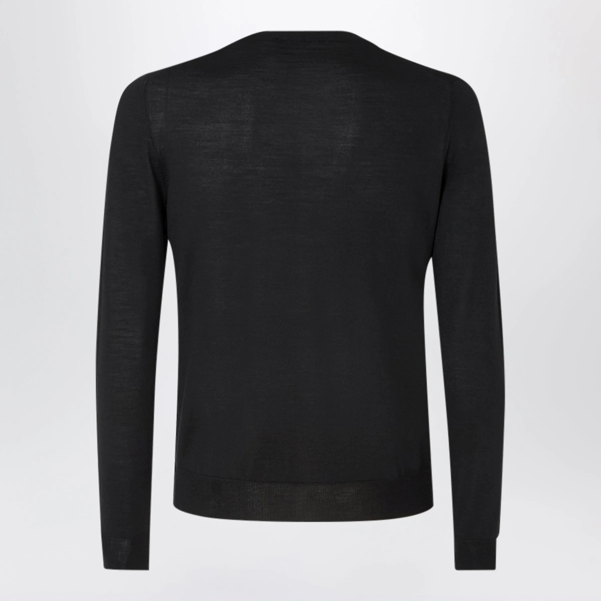 Black Wool Jumper sold by Wanan Luxury product image thumbnail 2