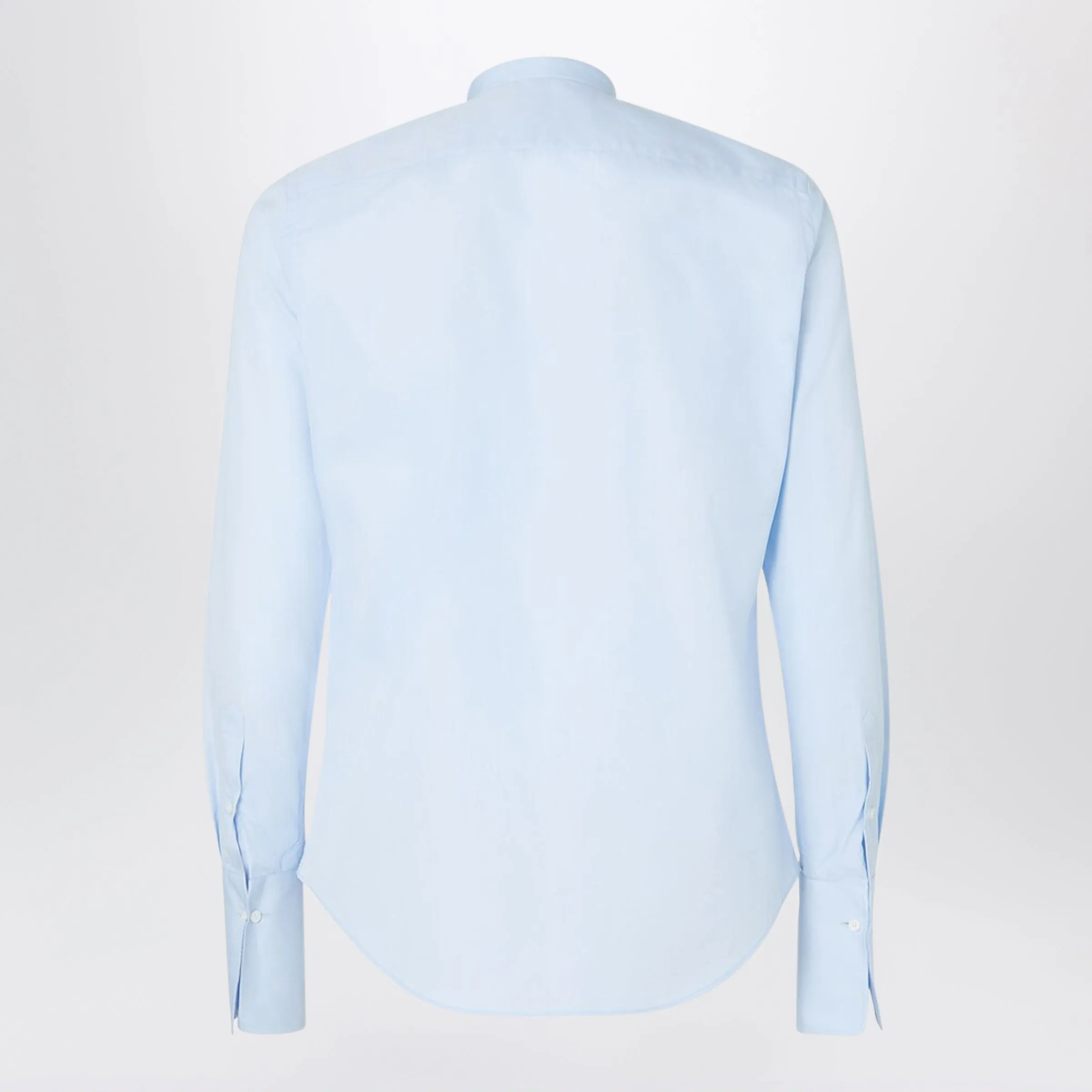 Light Blue Poplin Shirt sold by Wanan Luxury product image thumbnail 2