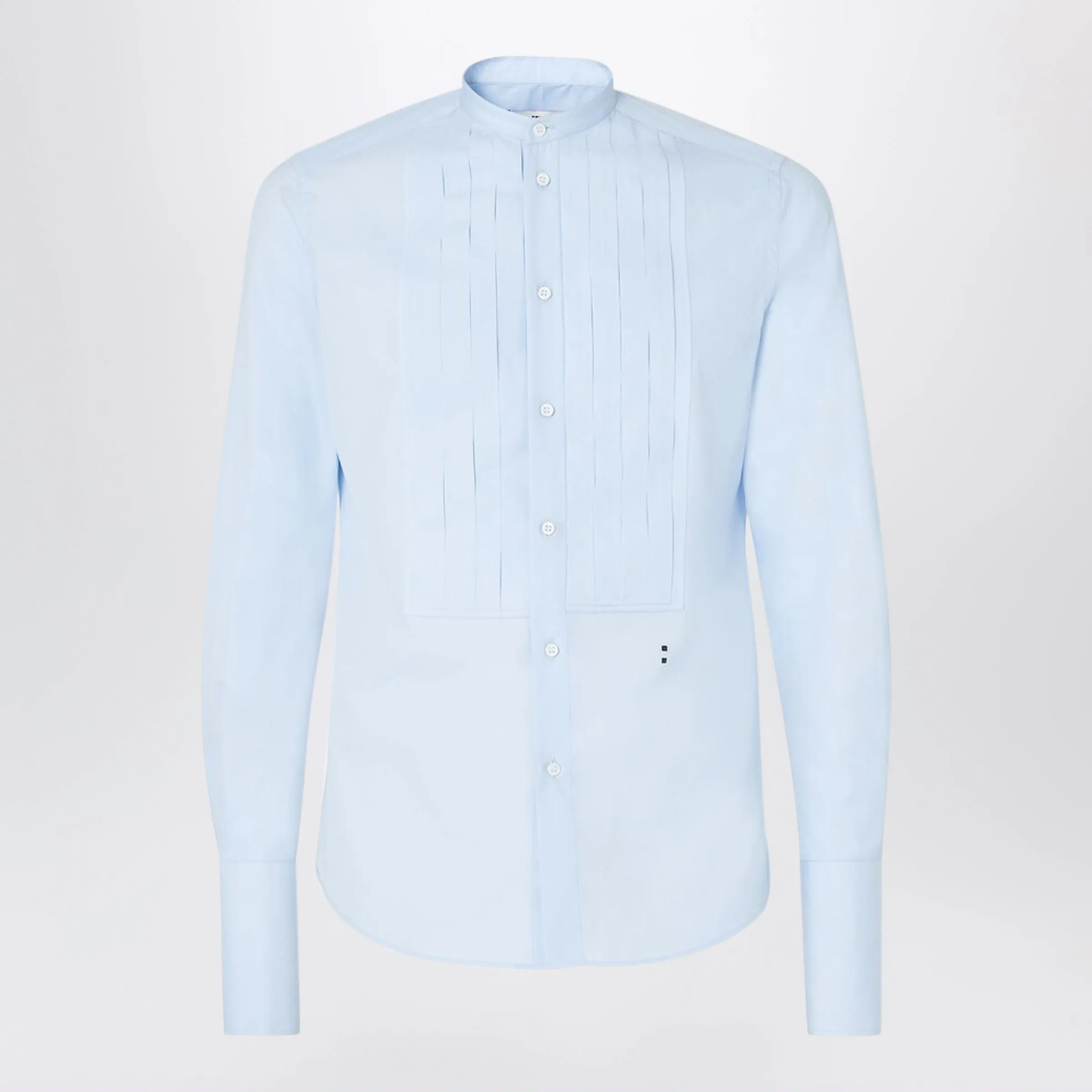 Light Blue Poplin Shirt sold by Wanan Luxury
