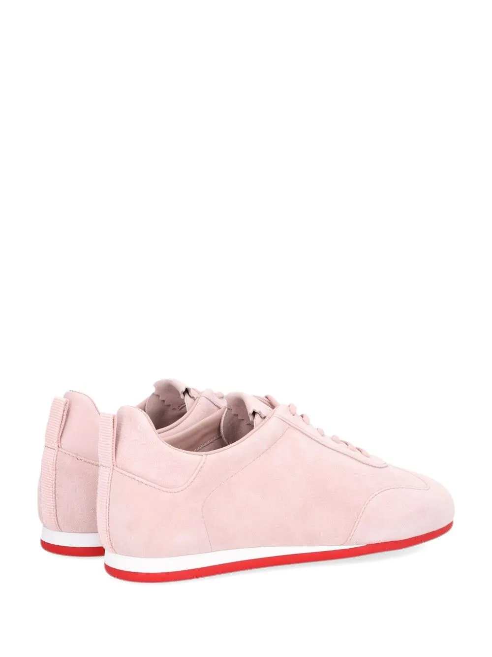 Eleonora Flex Flat Suede Retourne/Nappa Sneakers Rose sold by Wanan Luxury product image thumbnail 3