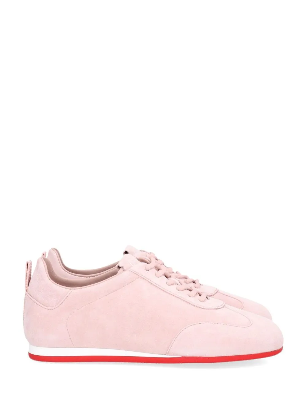 Eleonora Flex Flat Suede Retourne/Nappa Sneakers Rose sold by Wanan Luxury